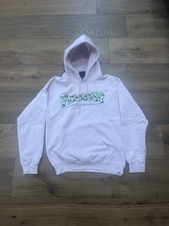 Thrasher white rose outlet hoodie