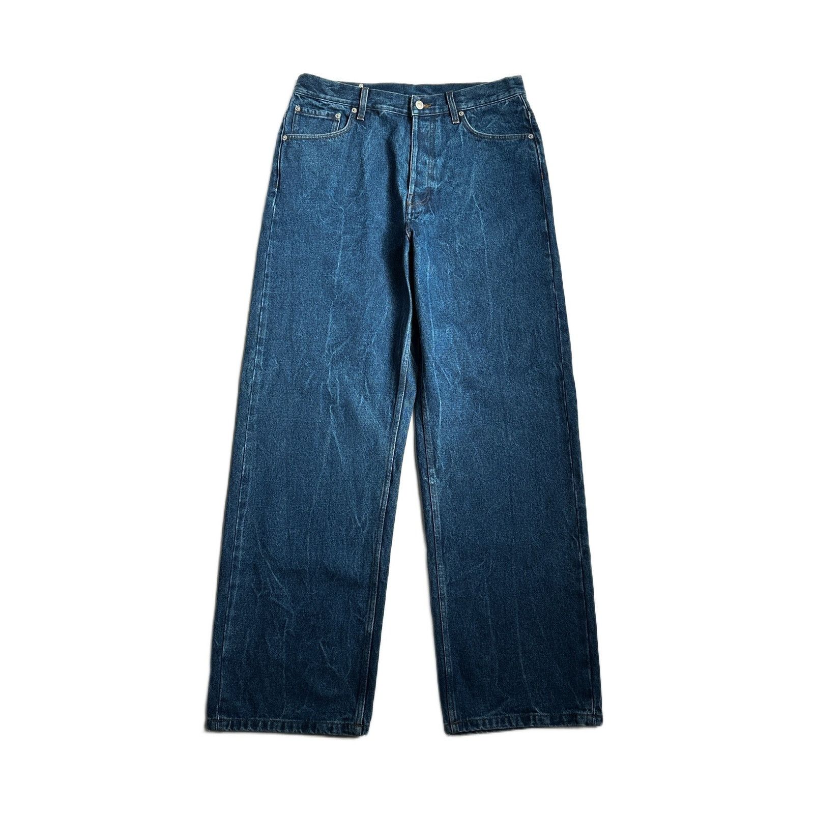 パンツ Dries van noten marble denim Dries Van Noten Marble Effect Denim Pants | Grailed