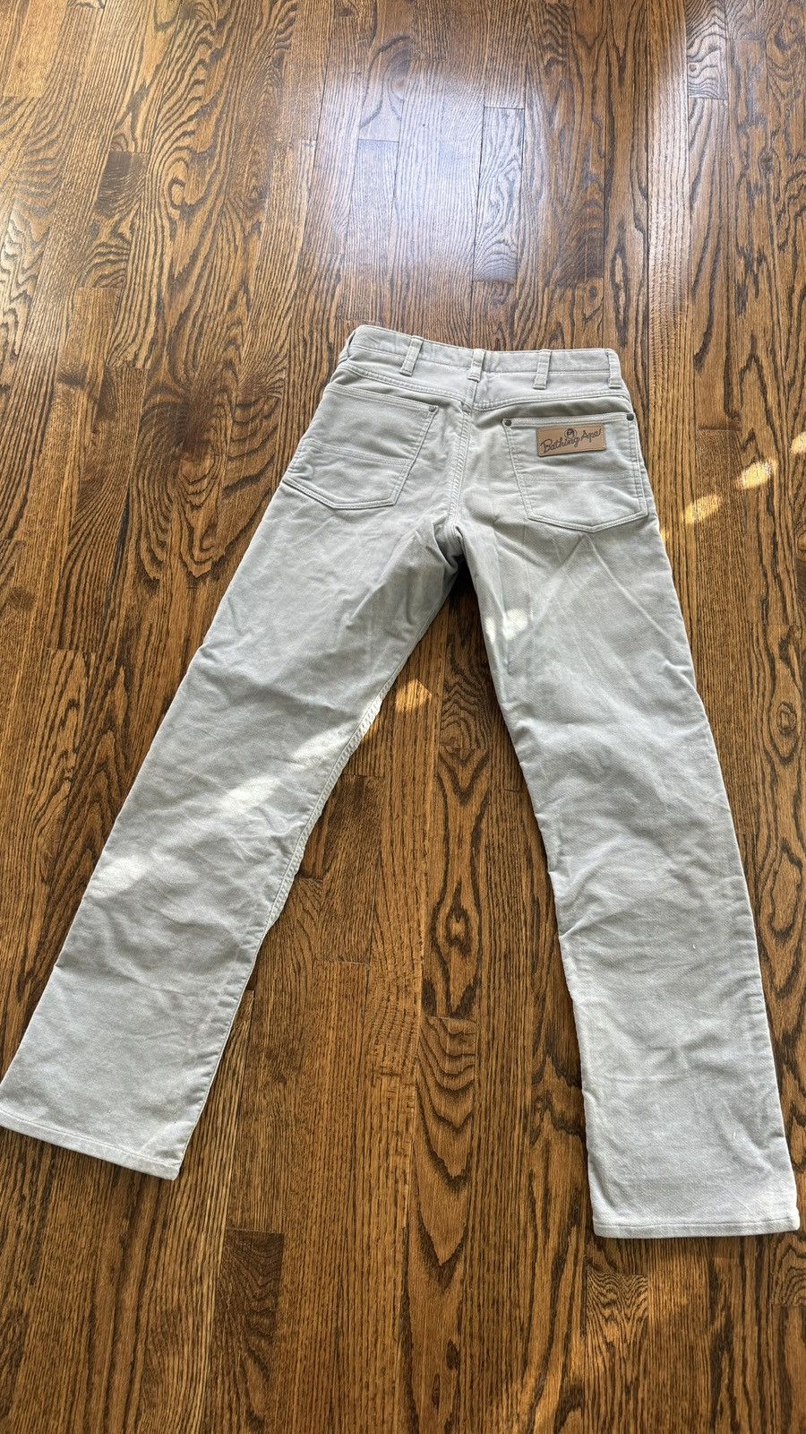 Bape Bathing ape ss00 velour denim Size US 27 - 2 Thumbnail