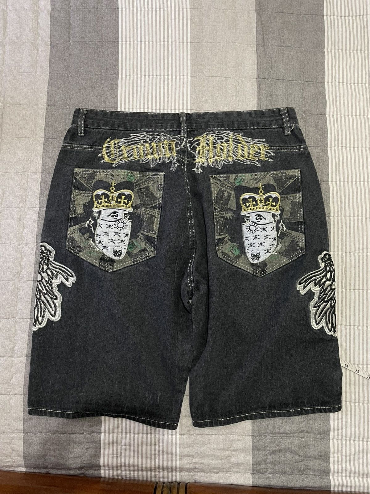 Japanese Brand Y2k crown holder x if six was nine Size US 40 / EU 56 - 1 Thumbnail