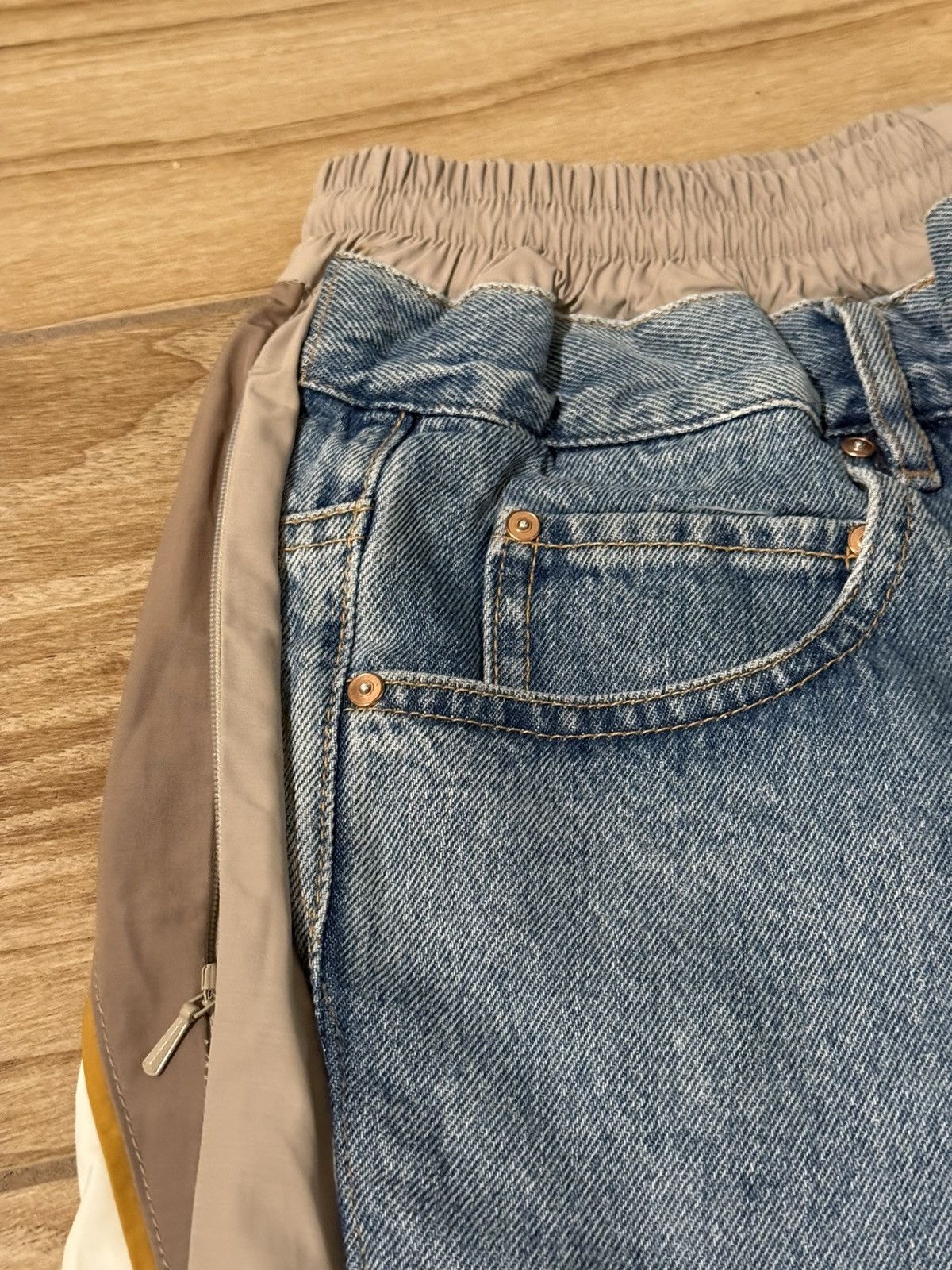 Martine Rose Martine Rose Denim Wind Breaker Pants (Medium) Size US 28 / EU 44 - 5 Thumbnail