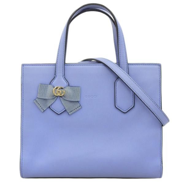 image of Gucci GG Ribbon Tote Bag in Blue, Women's