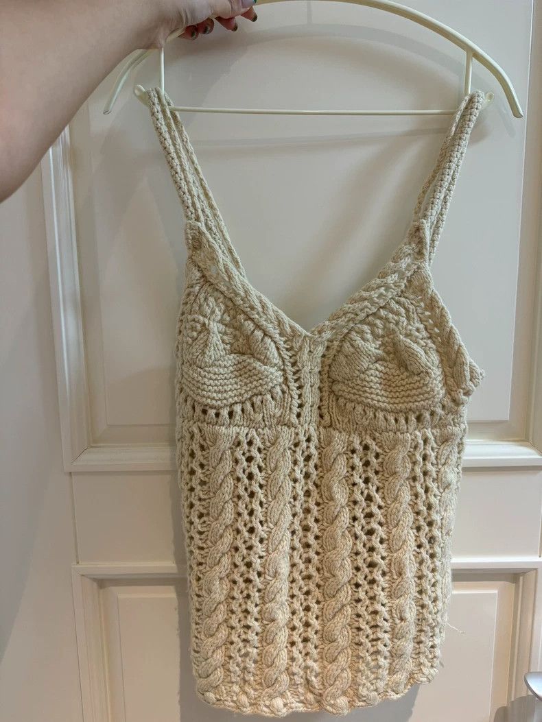 Comme des Garcons Comme Des Garcons Bohemian knit halter top Size M / US 6-8 / IT 42-44 - 2 Thumbnail