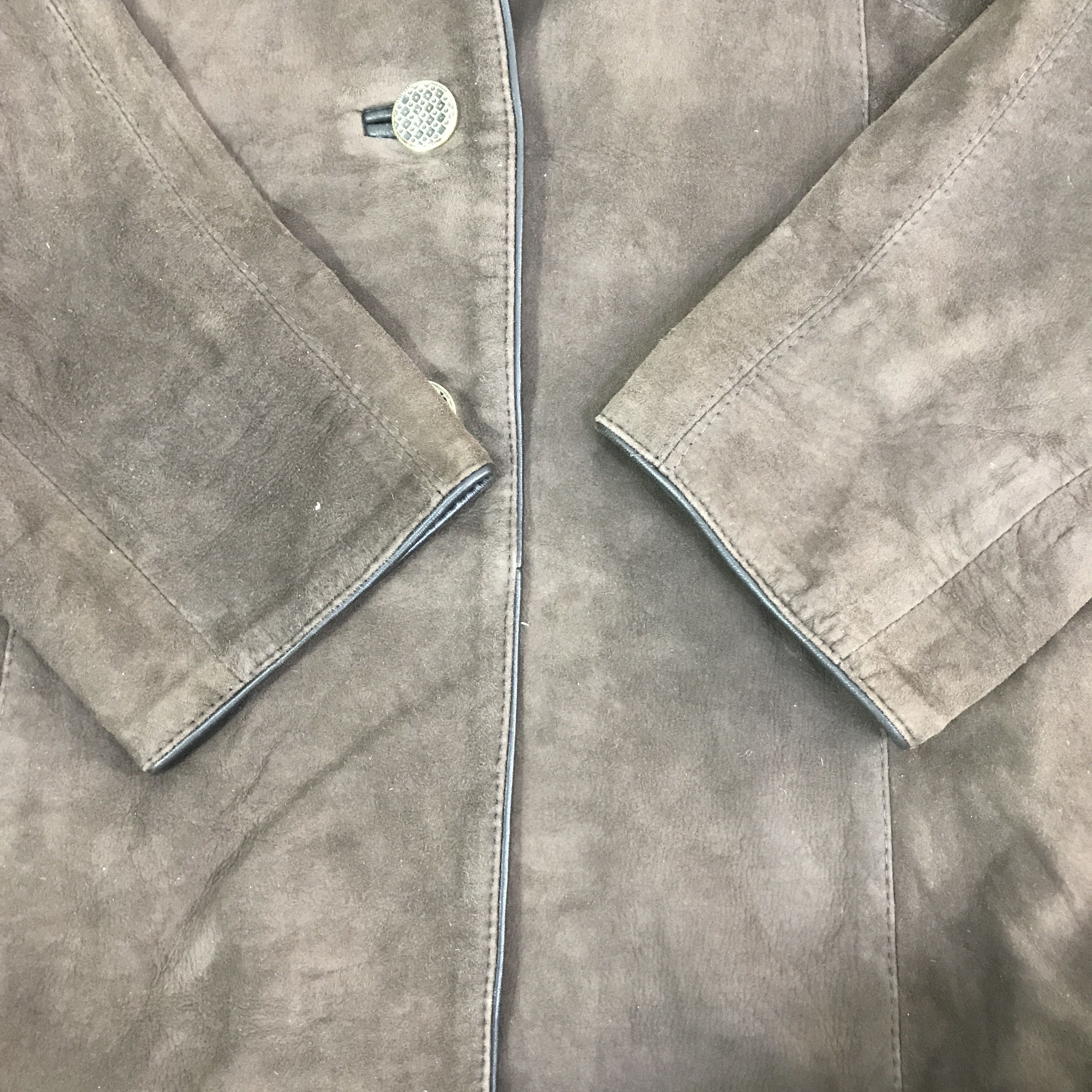 Vintage CAROLINE MOORE LEATHER JACKET Size US L / EU 52-54 / 3 - 7 Thumbnail