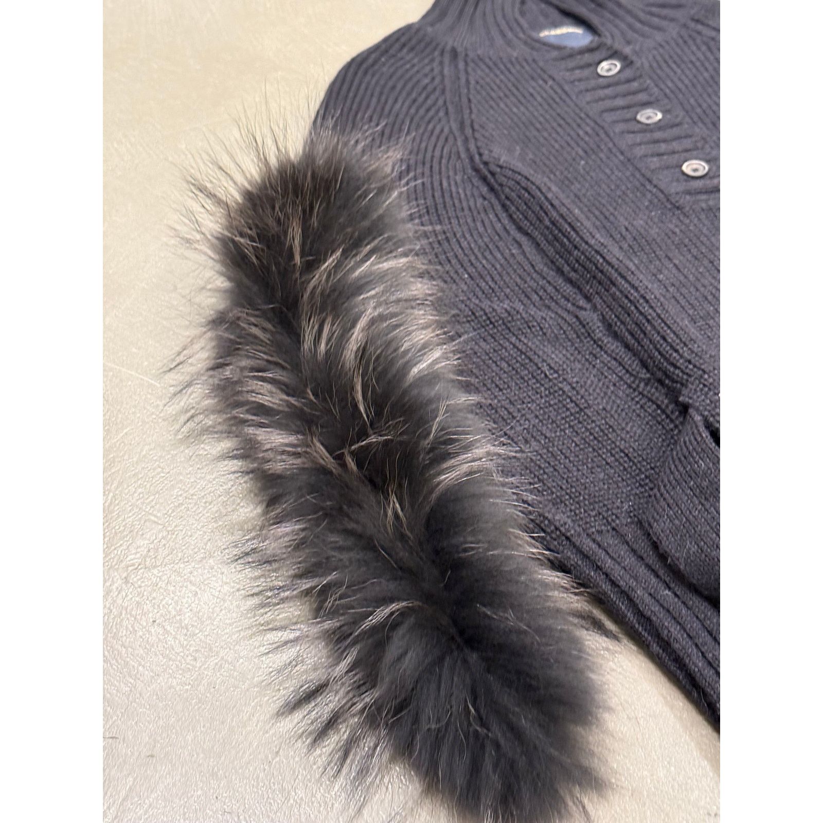 Roberto Cavalli 2000s Roberto Cavalli real fur inserts wool top Size M / US 6-8 / IT 42-44 - 3 Thumbnail