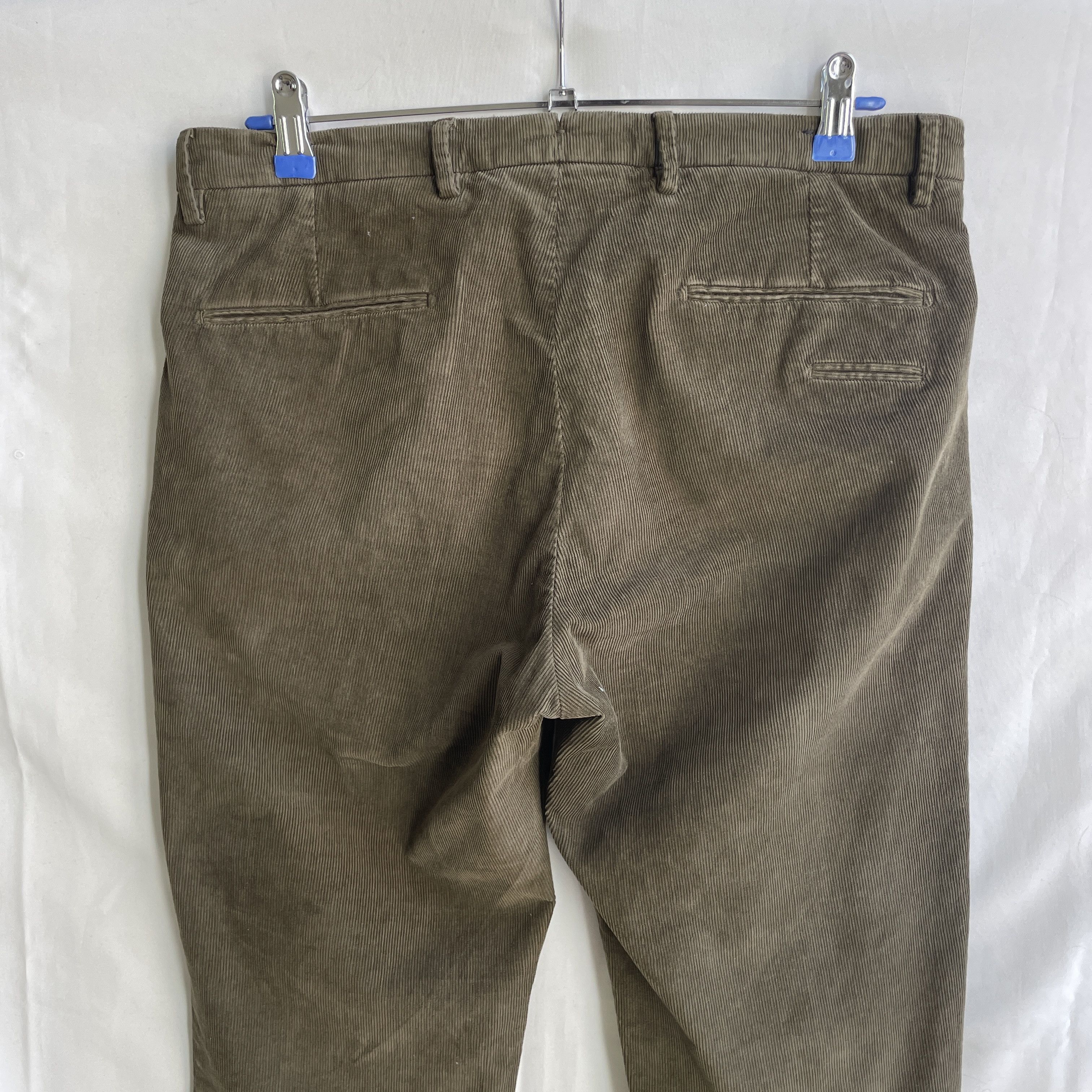 Other Briglia 1949 Slim Fit Corduroy Trousers Size EUR 50 Size US 34 / EU 50 - 4 Thumbnail