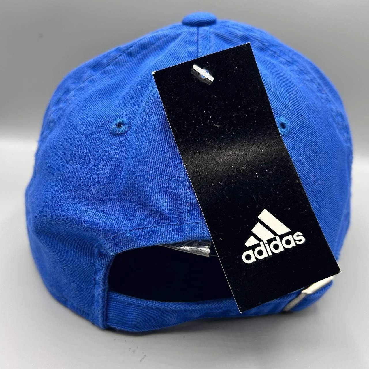 Adidas Kansas Jayhawks Hat Men Embroidered Strap Back Cap Cotton Size ONE SIZE - 4 Thumbnail