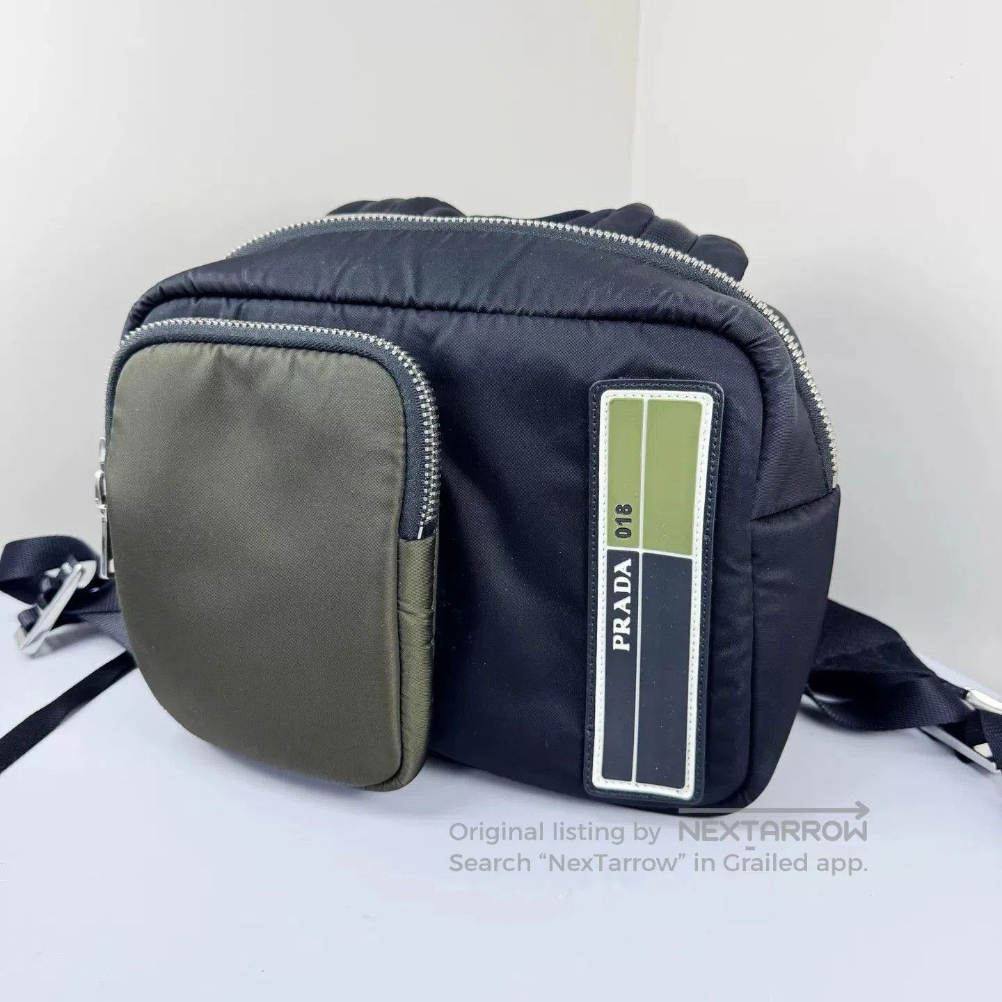 Prada Prada Runway Utility Pocket Backpack. Size ONE SIZE - 2 Thumbnail