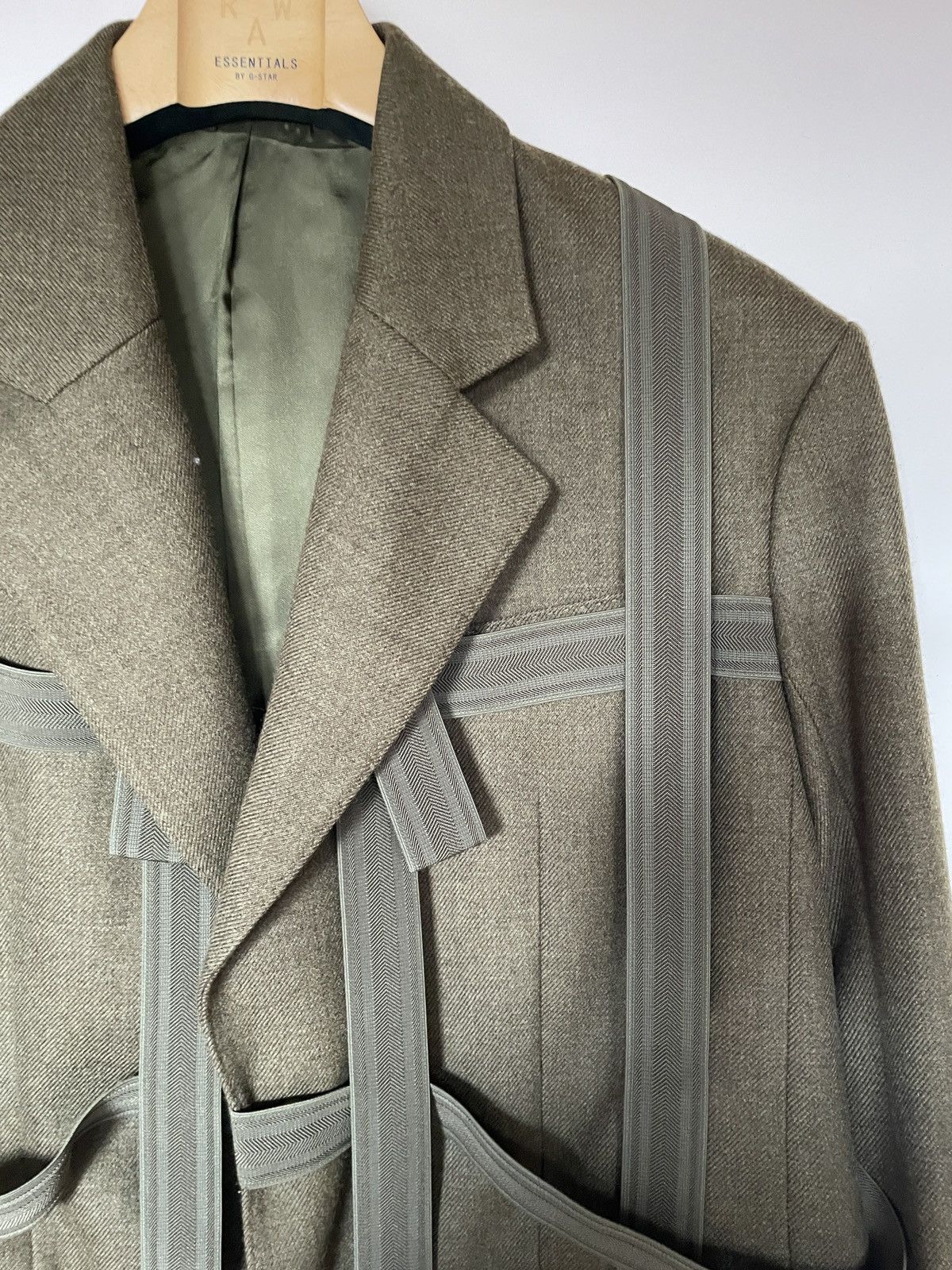 Walter Van Beirendonck Walter van beirendonck bondage blazer Size 48R - 2 Thumbnail