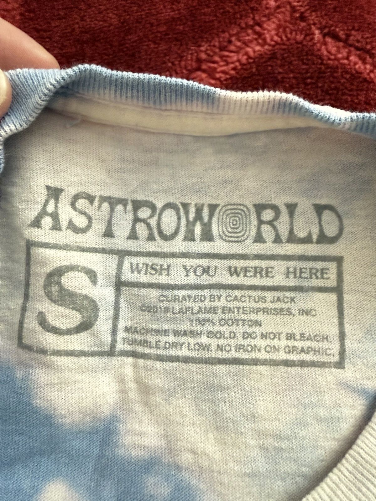 Travis Scott Travis Scott Official Astroworld “No Bystander” Tee Size S Size US S / EU 44-46 / 1 - 2 Thumbnail