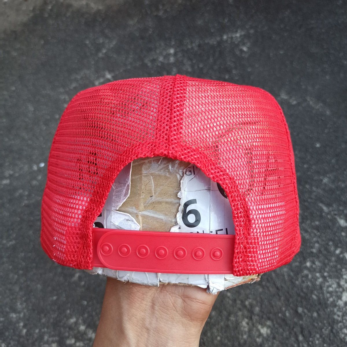 Vintage VINTAGE DAIWA FISHING TEAM TRUCKER HAT. Size ONE SIZE - 4 Thumbnail