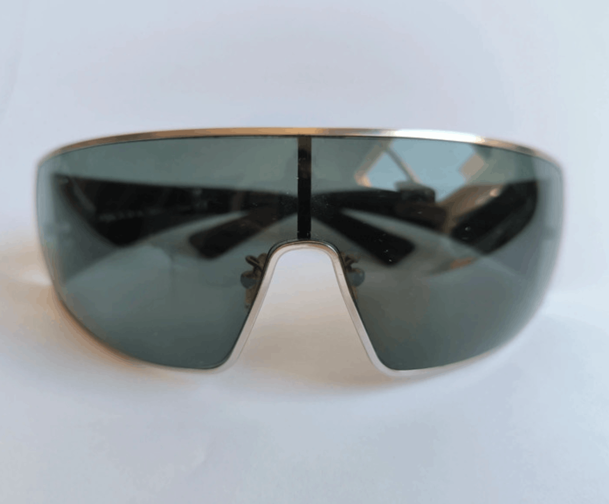 Prada PRADA Sunglasses Wrap Star Rimless Luna Rossa Vintage Size ONE SIZE - 7 Thumbnail