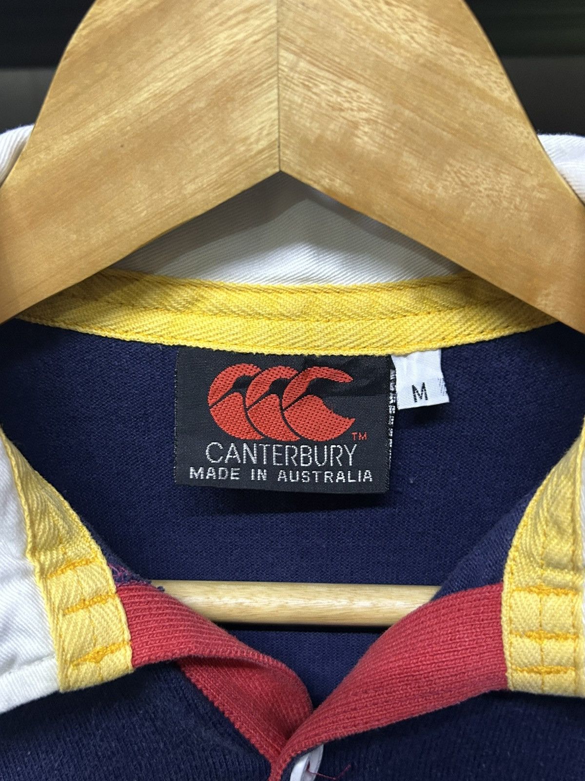 Canterbury of New Zealand Vintage Canterbury rugby shirt multicolour colourblock Size US M / EU 48-50 / 2 - 4 Thumbnail
