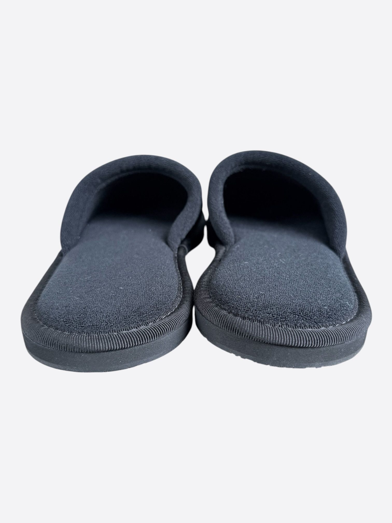 Chrome Hearts Chrome Hearts Black & White Horseshoe Logo Slippers Size US 8 / EU 41 - 4 Thumbnail