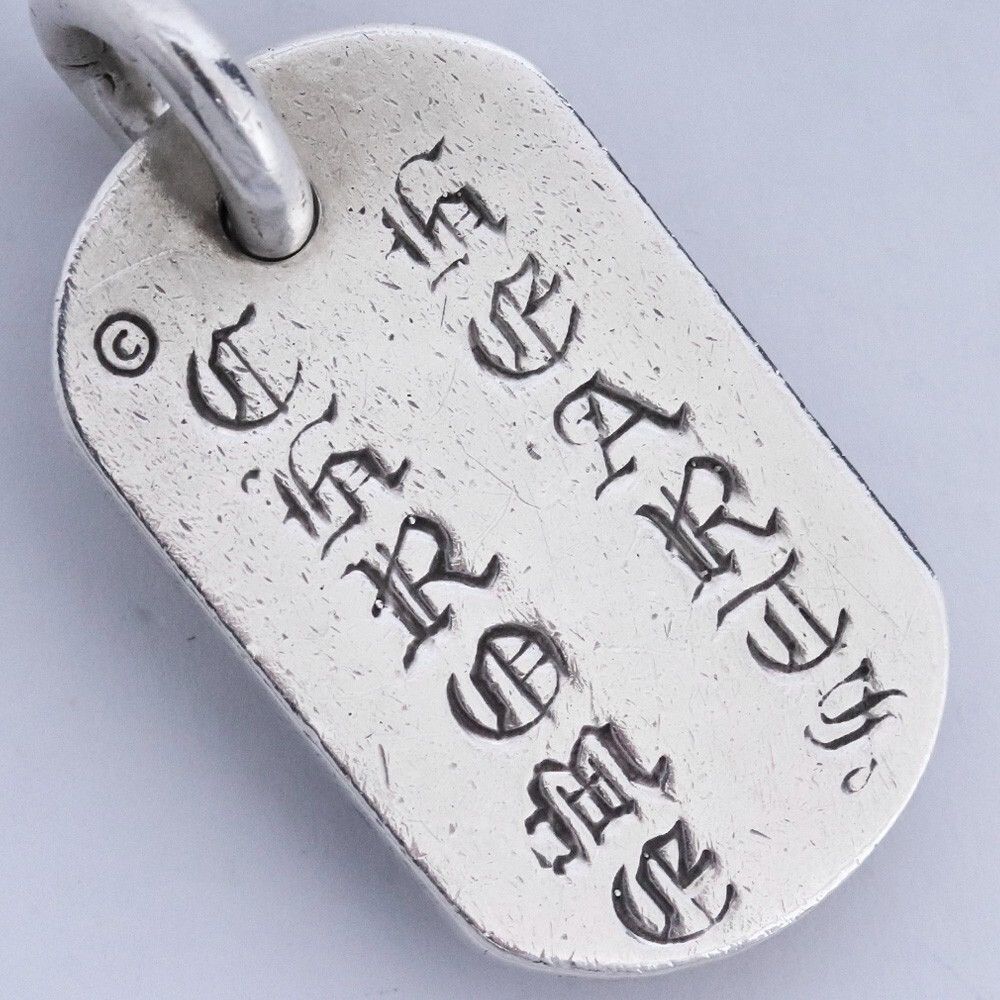Chrome Hearts Old Chrome Hearts Cemetery raised Dog Tag necklace Size ONE SIZE - 5 Thumbnail