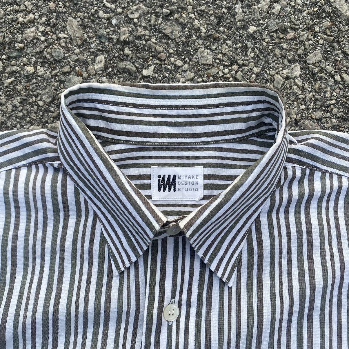 Issey Miyake 1980s MIYAKE DESIGN STUDIO Stripe Shirt Size US L / EU 52-54 / 3 - 2 Thumbnail