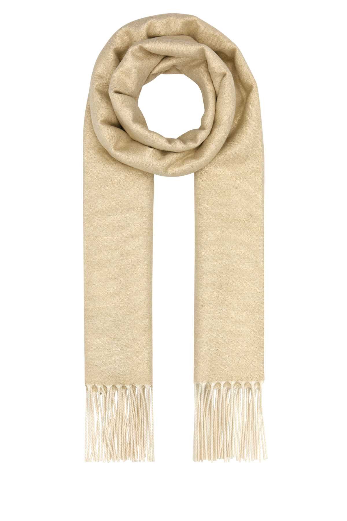 Prada Sand Silk Blend Scarf Size ONE SIZE - 1 Thumbnail