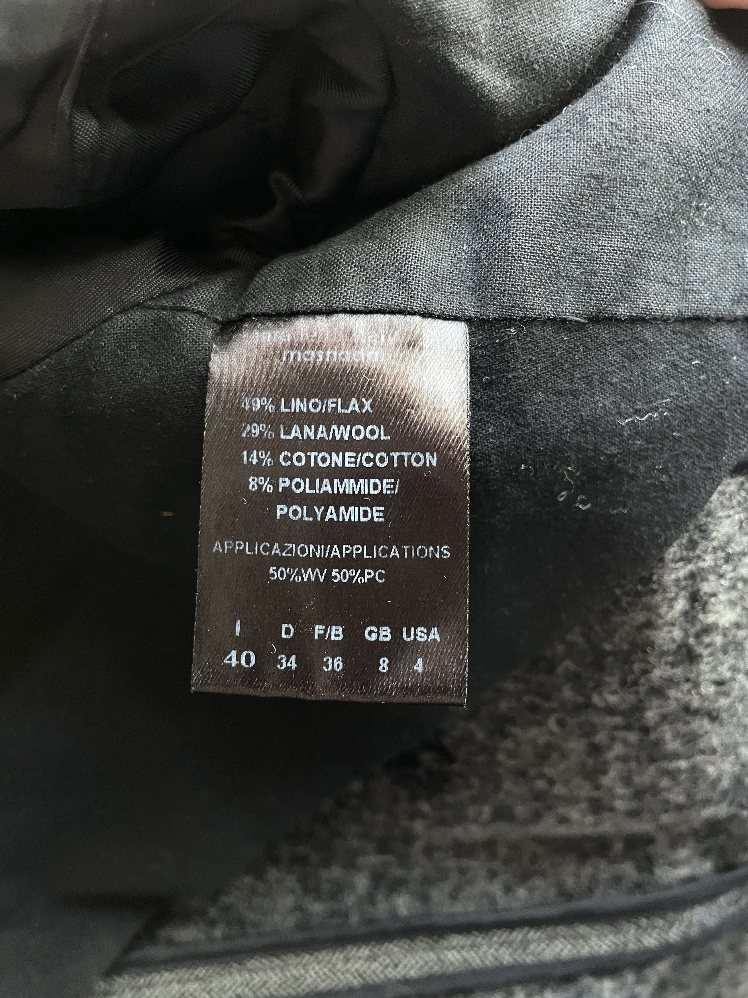 Masnada Masnada Asymmetric Zip Womens Coat Size IT 40/ UK 8/ US 4 Size S / US 4 / IT 40 - 19 Thumbnail