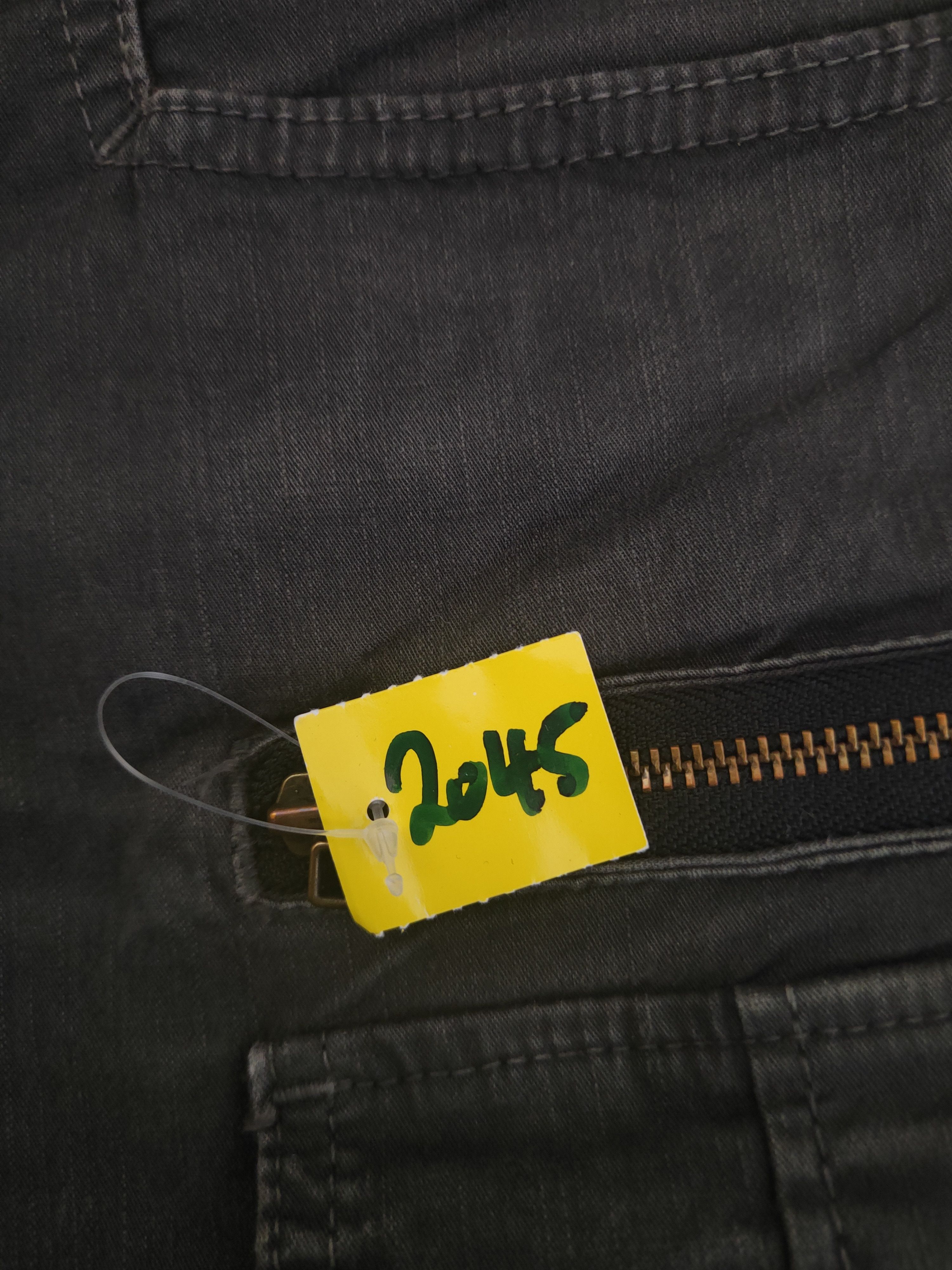 Japanese Brand DL Pinky&Dianne Black Multipocket Cargo Pants #2045 Size 29" - 14 Thumbnail