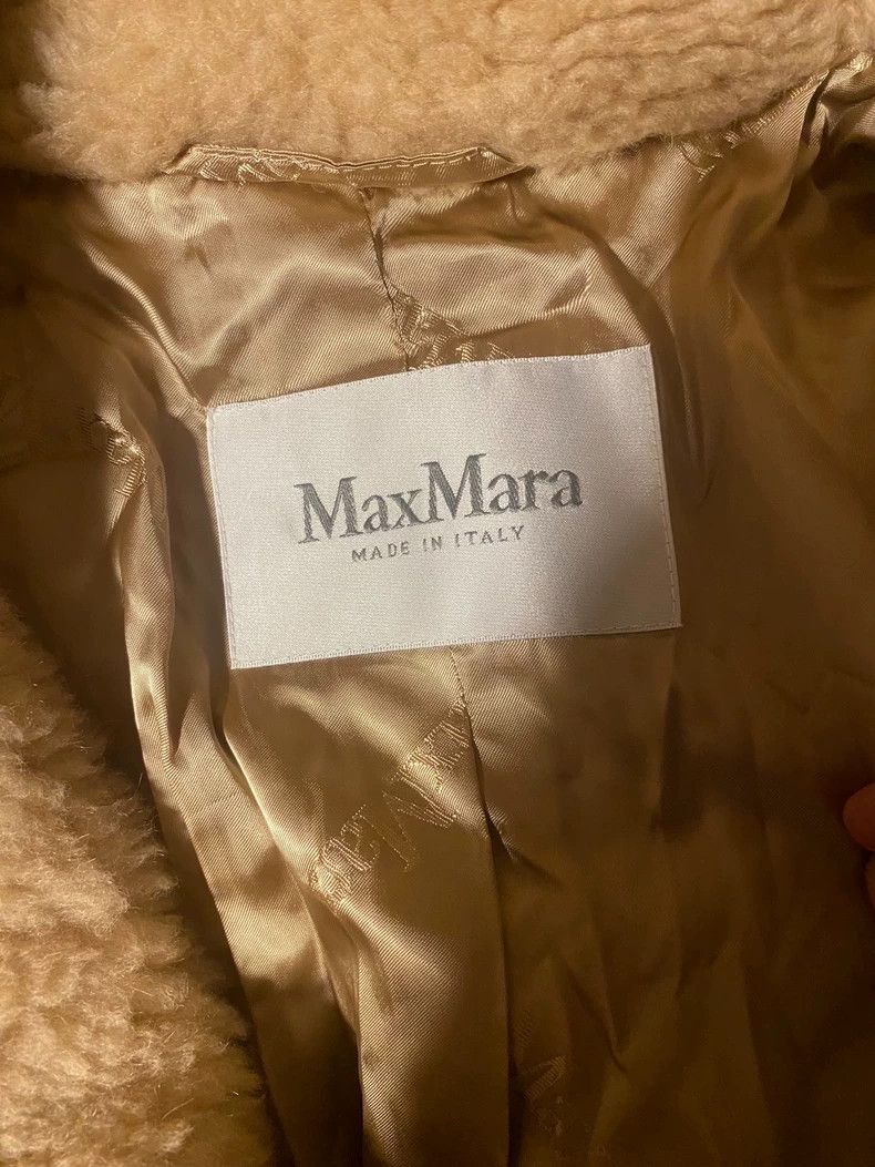 Max Mara Max Mara Camel teddy panno Size XS / US 0-2 / IT 36-38 - 2 Thumbnail