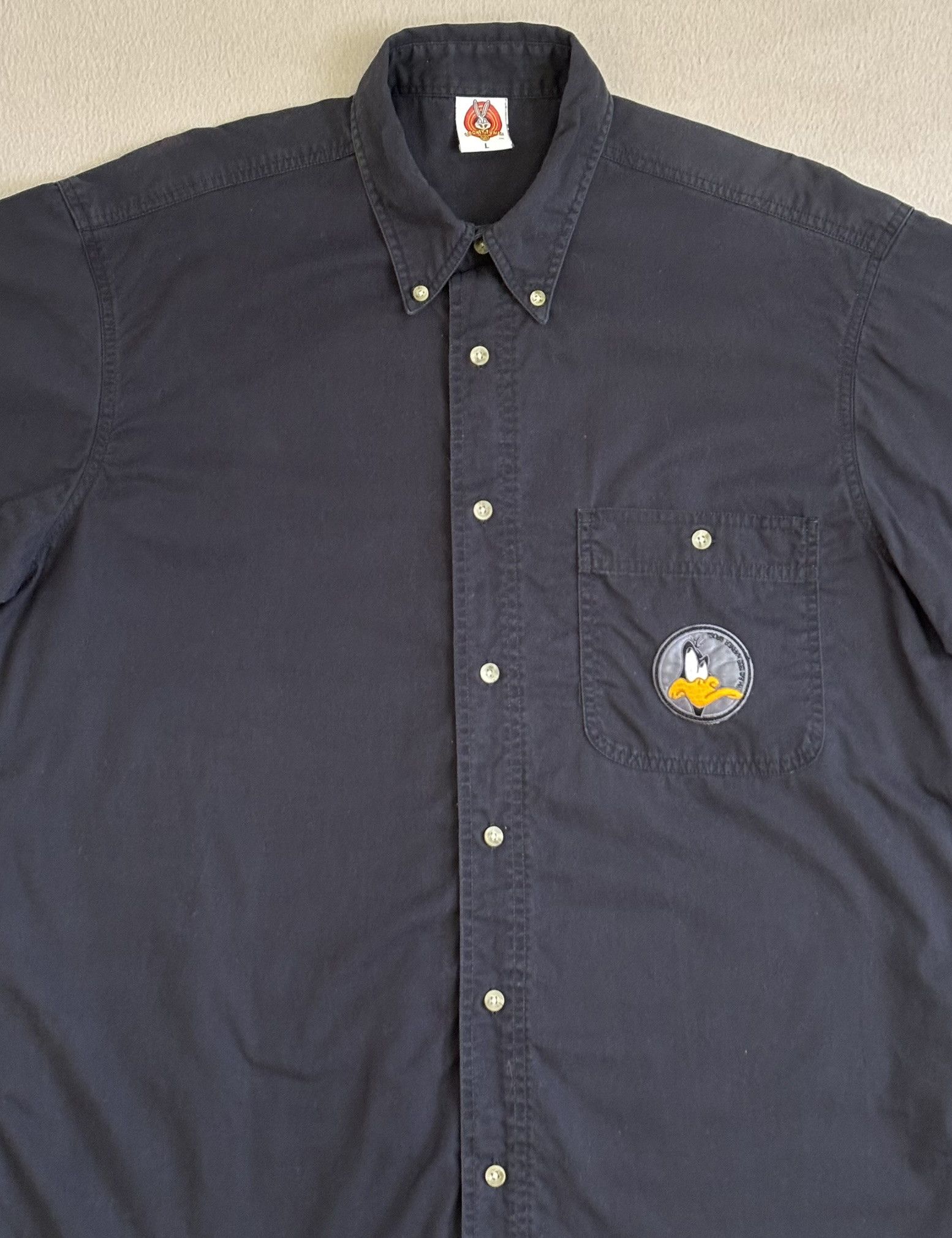 Vintage × Warner Bros Warner Bros Duck Duffy Shirt 1999 Looney TunesVintage large Size US L / EU 52-54 / 3 - 6 Thumbnail