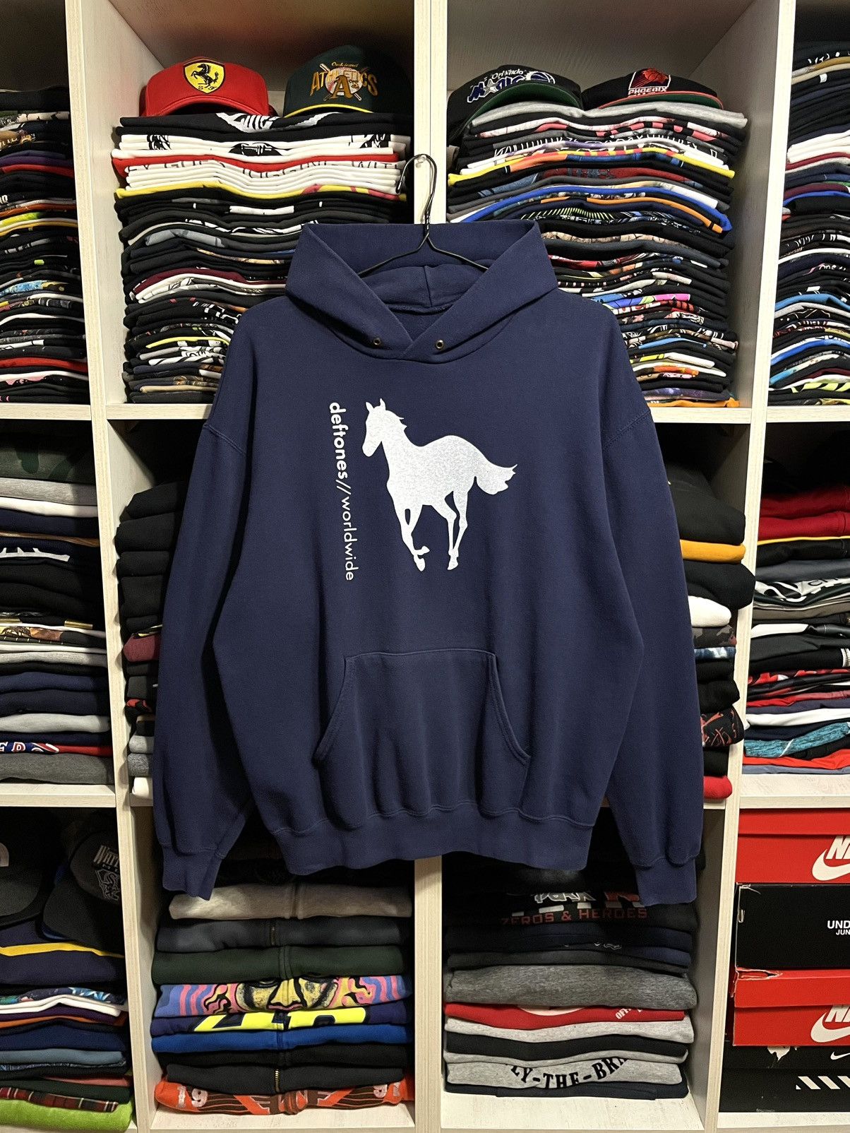 Vintage Deftones White Pony Album Promo Metal Band Hoodie