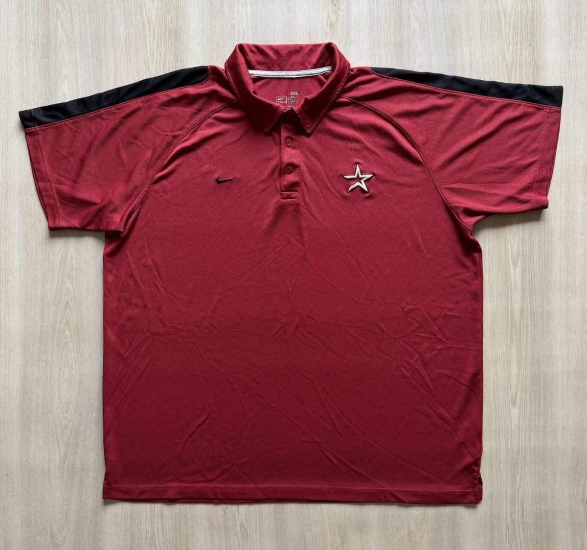 Nike Vintage Houston Astros Nike Polo Sz 2XL Size US XXL / EU 58 / 5 - 1 Thumbnail