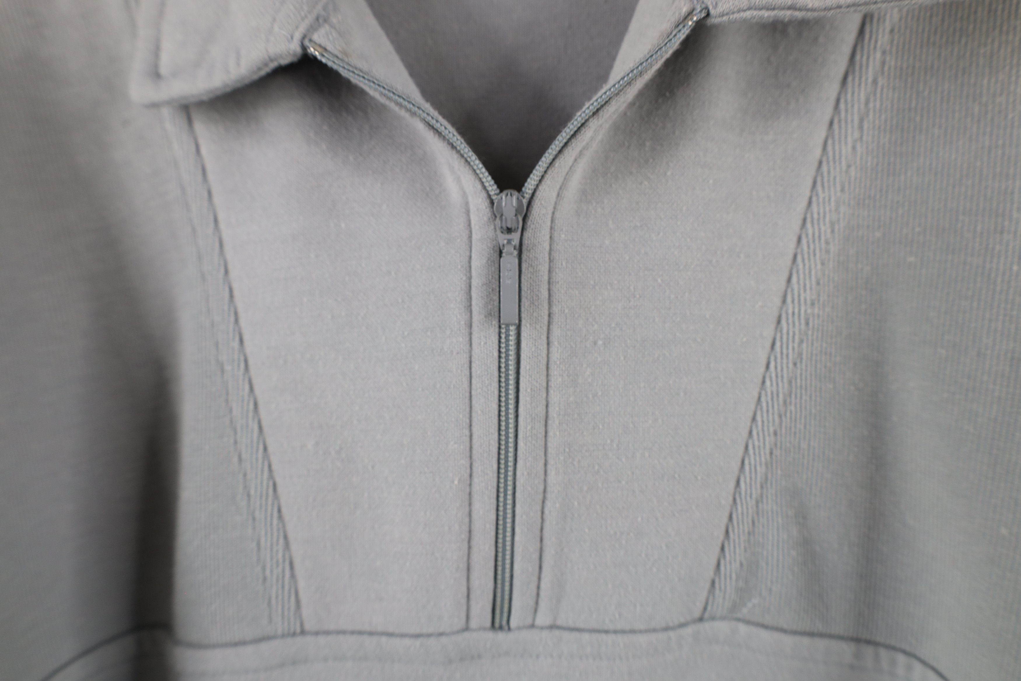 Vintage Vintage 90s Streetwear Ribbed Knit Half Zip Pullover Sweater Size US L / EU 52-54 / 3 - 7 Thumbnail