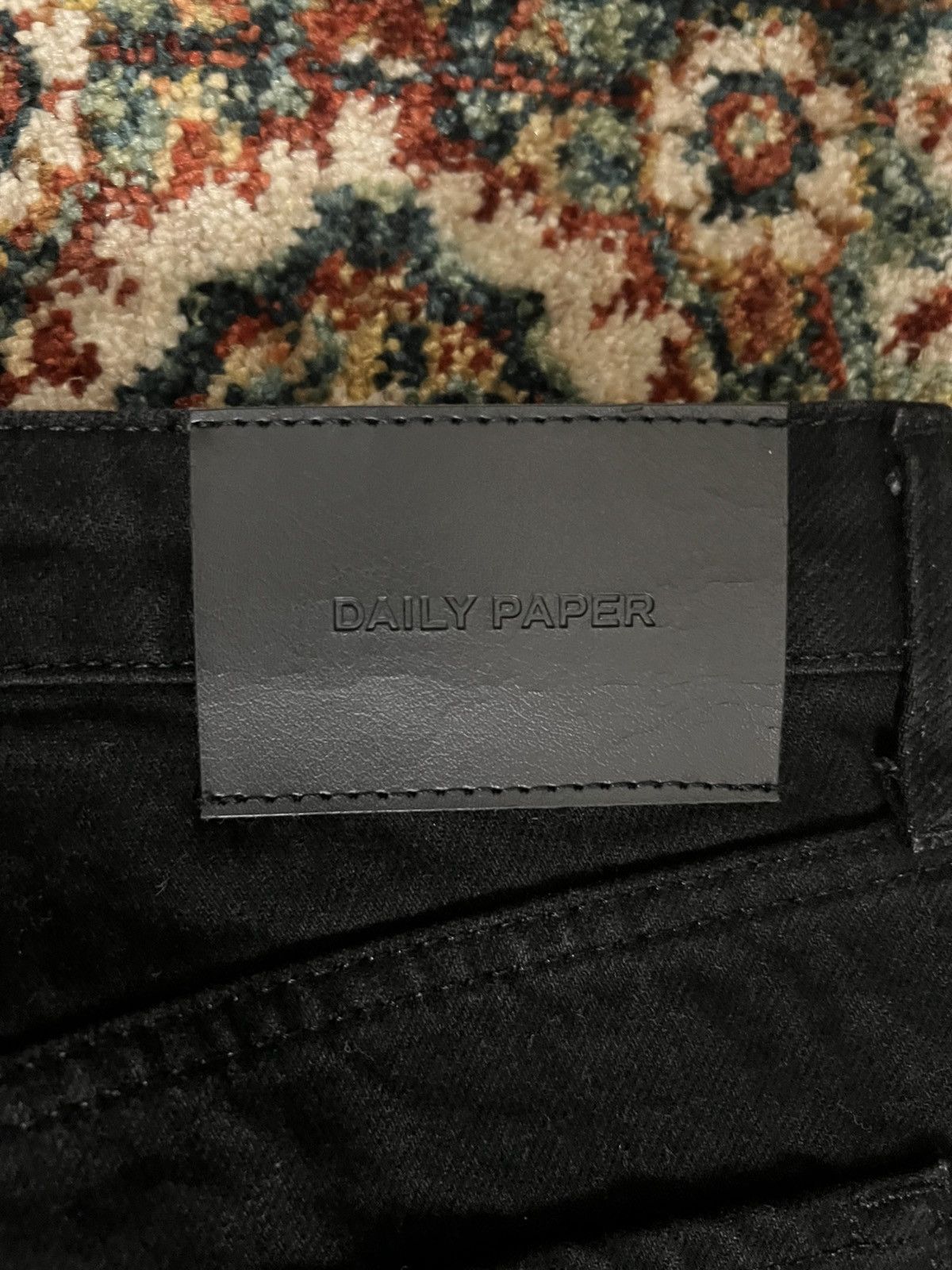 Daily Paper Daily Paper Black Jeans Braids Pants Size US 30 / EU 46 - 5 Thumbnail