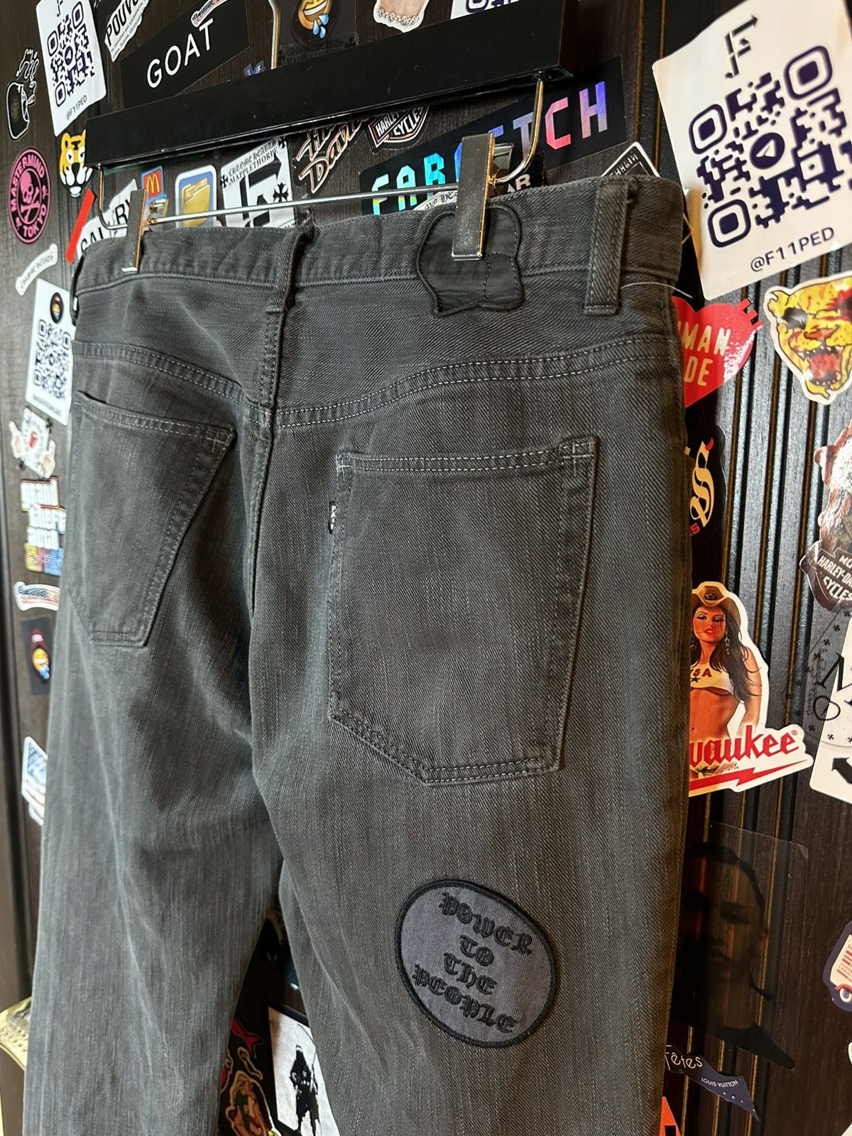 Number (N)ine Number (N)ine Patch Denim Size US 32 / EU 48 - 6 Thumbnail
