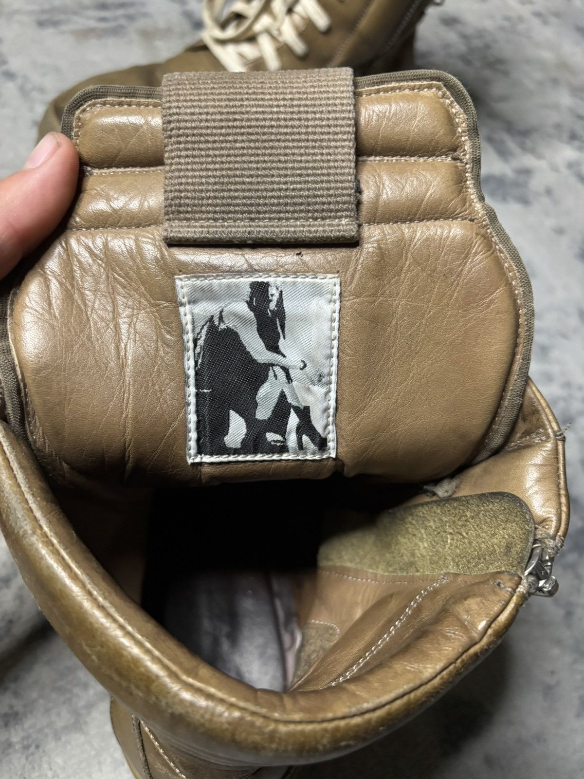 Rick Owens Rick Owens SS16 Cyclops Leather Triple Brown Geobaskets Size US 9.5 / EU 42-43 - 9 Thumbnail