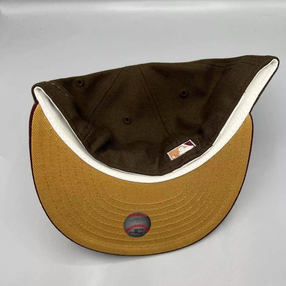 New Era Seattle Mariners Hat Men 7 3/8 59Fifty New Era MLB Fitted Size ONE SIZE - 6 Thumbnail