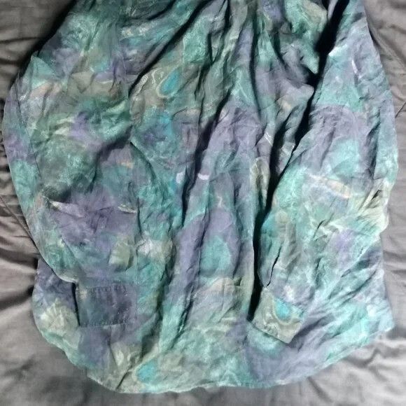 Other Vintage Protest Abstract Strokes Silk Shir Size US S / EU 44-46 / 1 - 7 Thumbnail