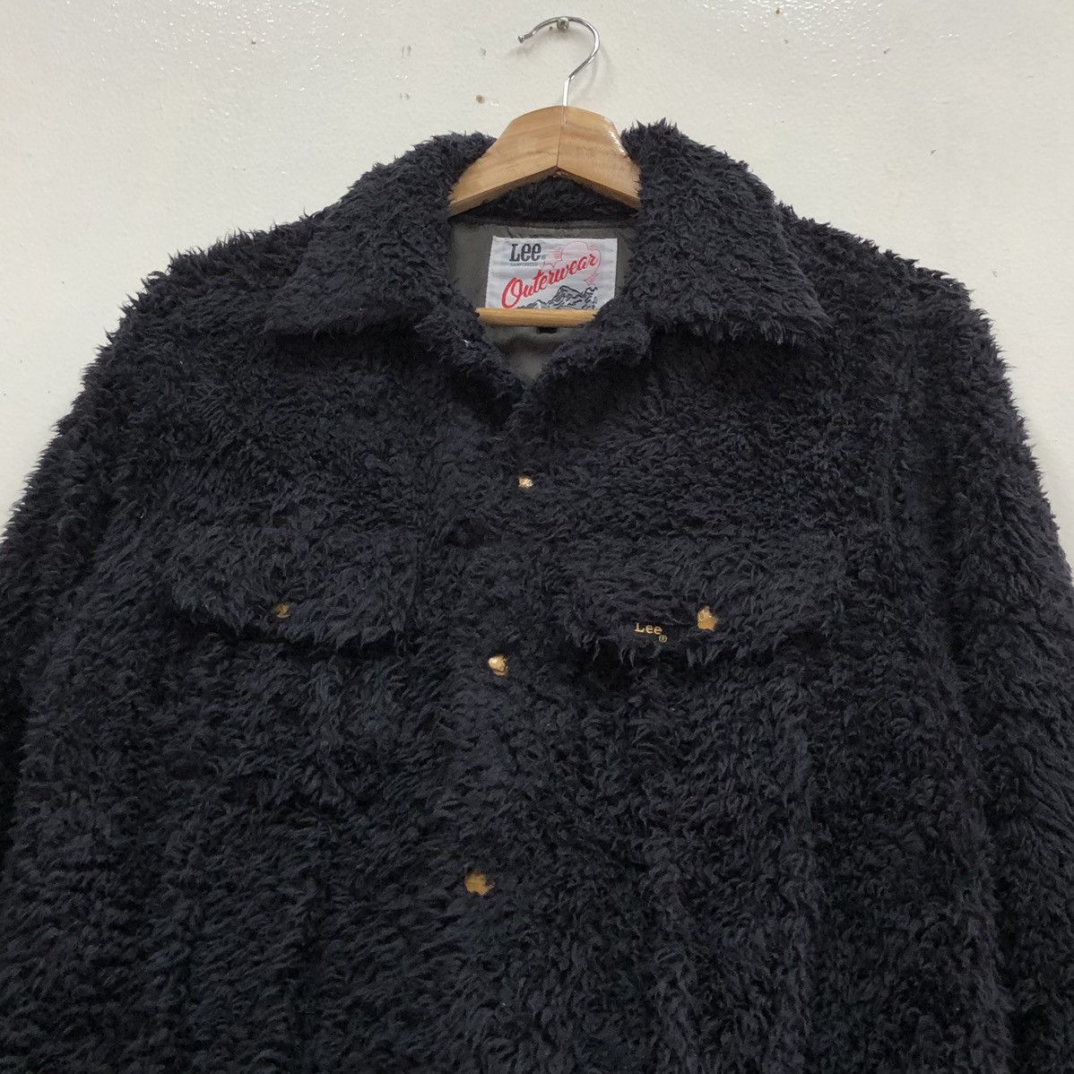 Lee Lee JPN Sanforized Outerwear Sherpa Jacket Size M / US 6-8 / IT 42-44 - 4 Thumbnail