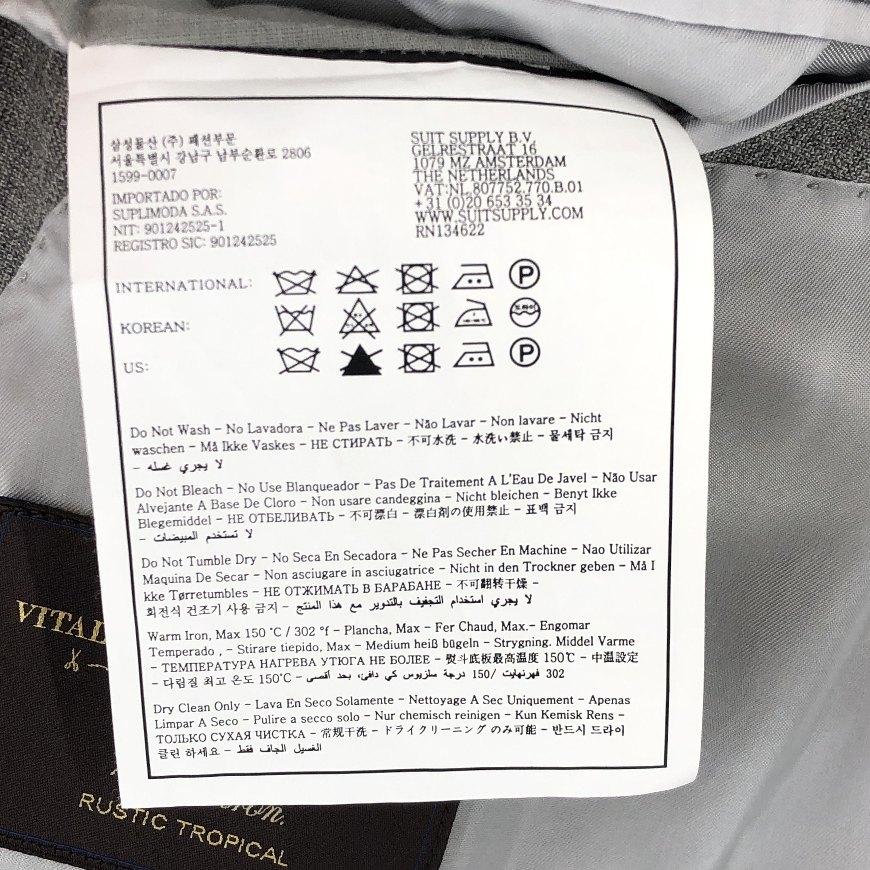 Suitsupply Lazio Single Breasted Wool Blazer Size EU:52; UK:42; US:42S Size 42S - 10 Thumbnail