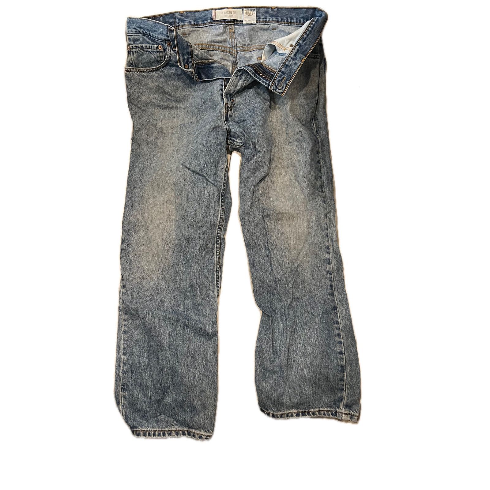 Levi's Levi's 550 Relaxed Fit Tapered Leg Jeans 38x30 Size US 38 / EU 54 - 1 Thumbnail