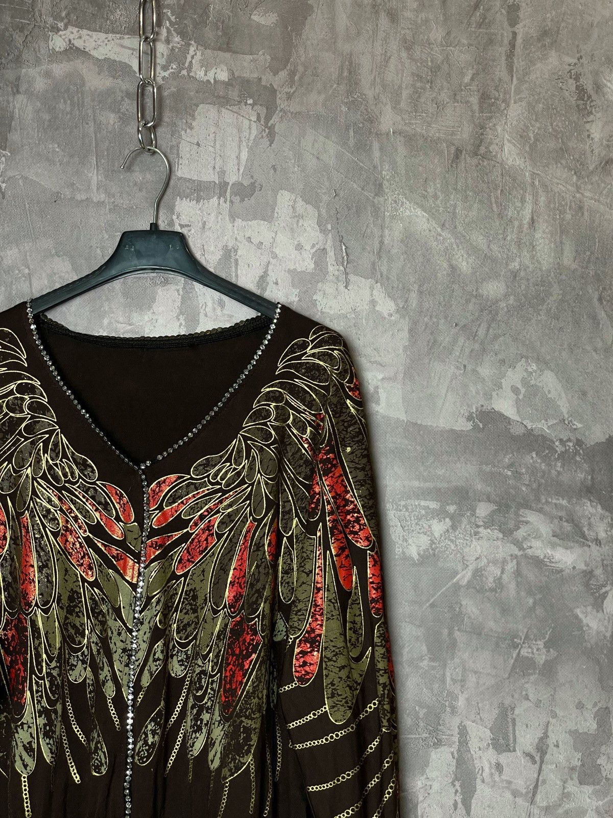 Vintage Japanese Style Fullprint Long Sleeve Y2k Rave JPG Size L / US 10 / IT 46 - 3 Thumbnail