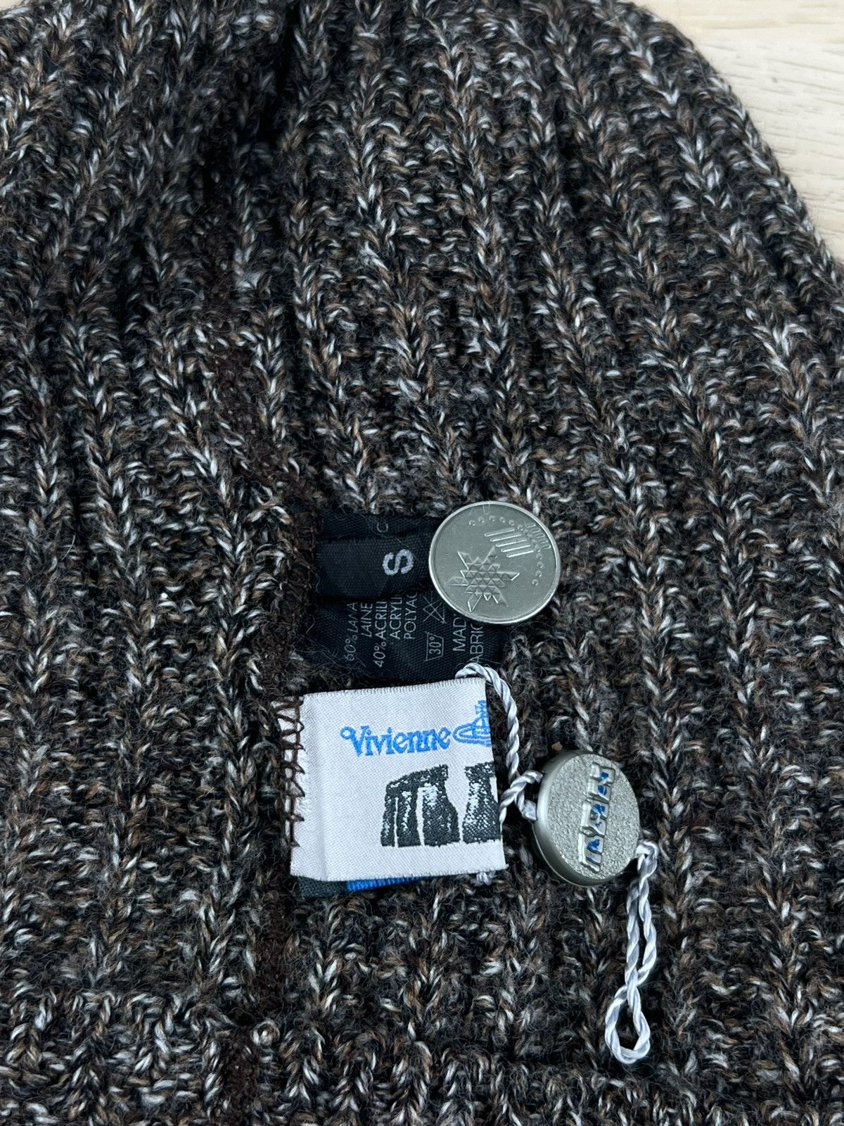 Vivienne Westwood Wool Beanie Hat