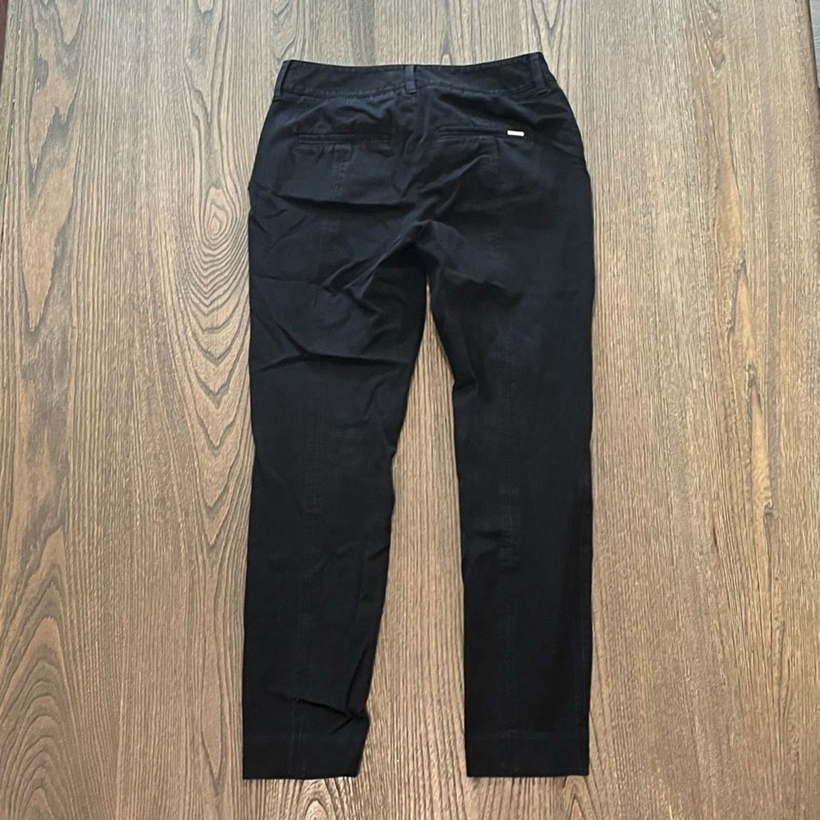 White House Black Market White House Black Market Slim Leg Black Mid Rise Jeans Size 25" / US 0 / IT 36 - 6 Thumbnail