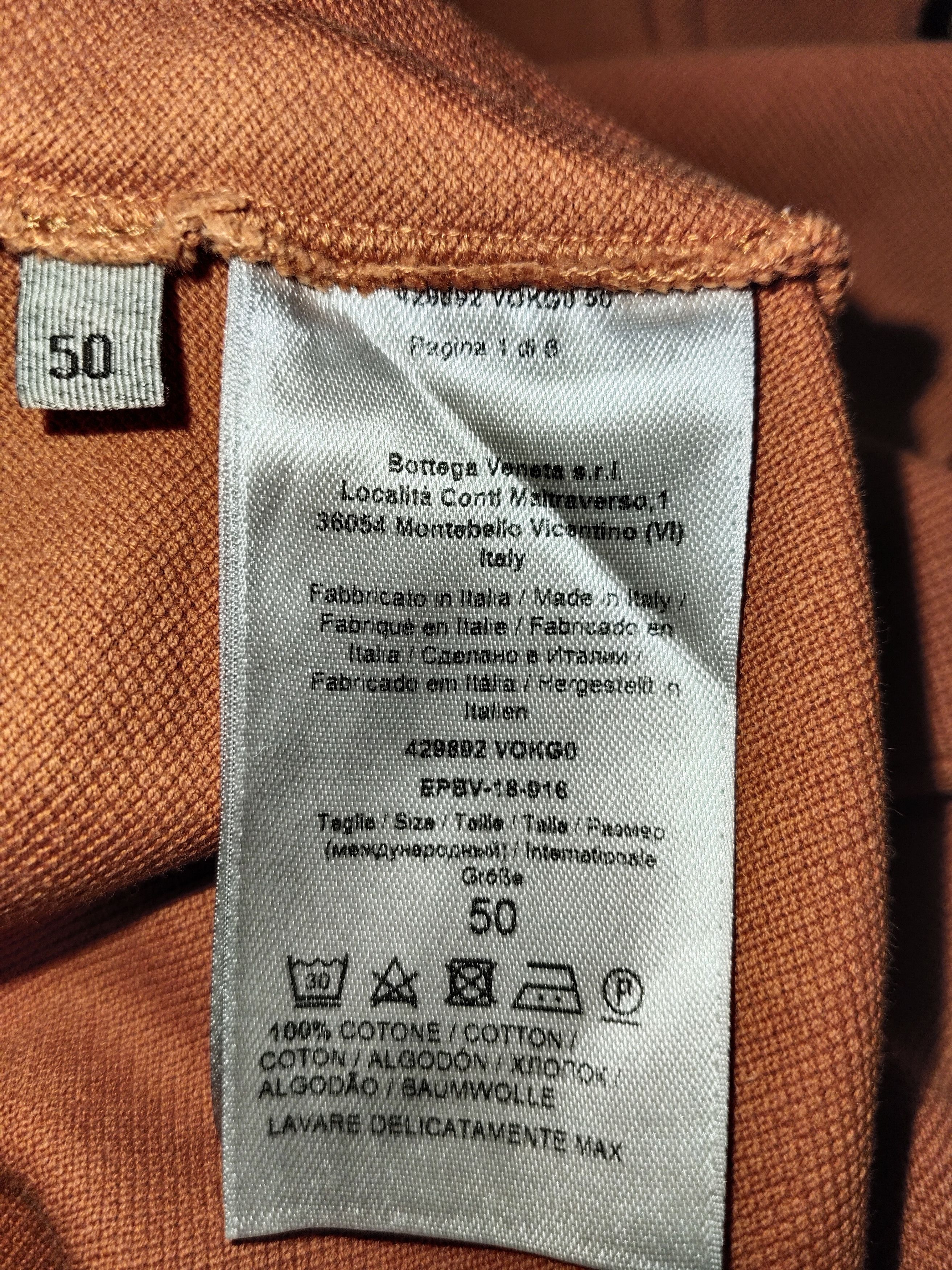 Bottega Veneta BOTTEGA VENETA Polo Tee Size US M / EU 48-50 / 2 - 7 Thumbnail
