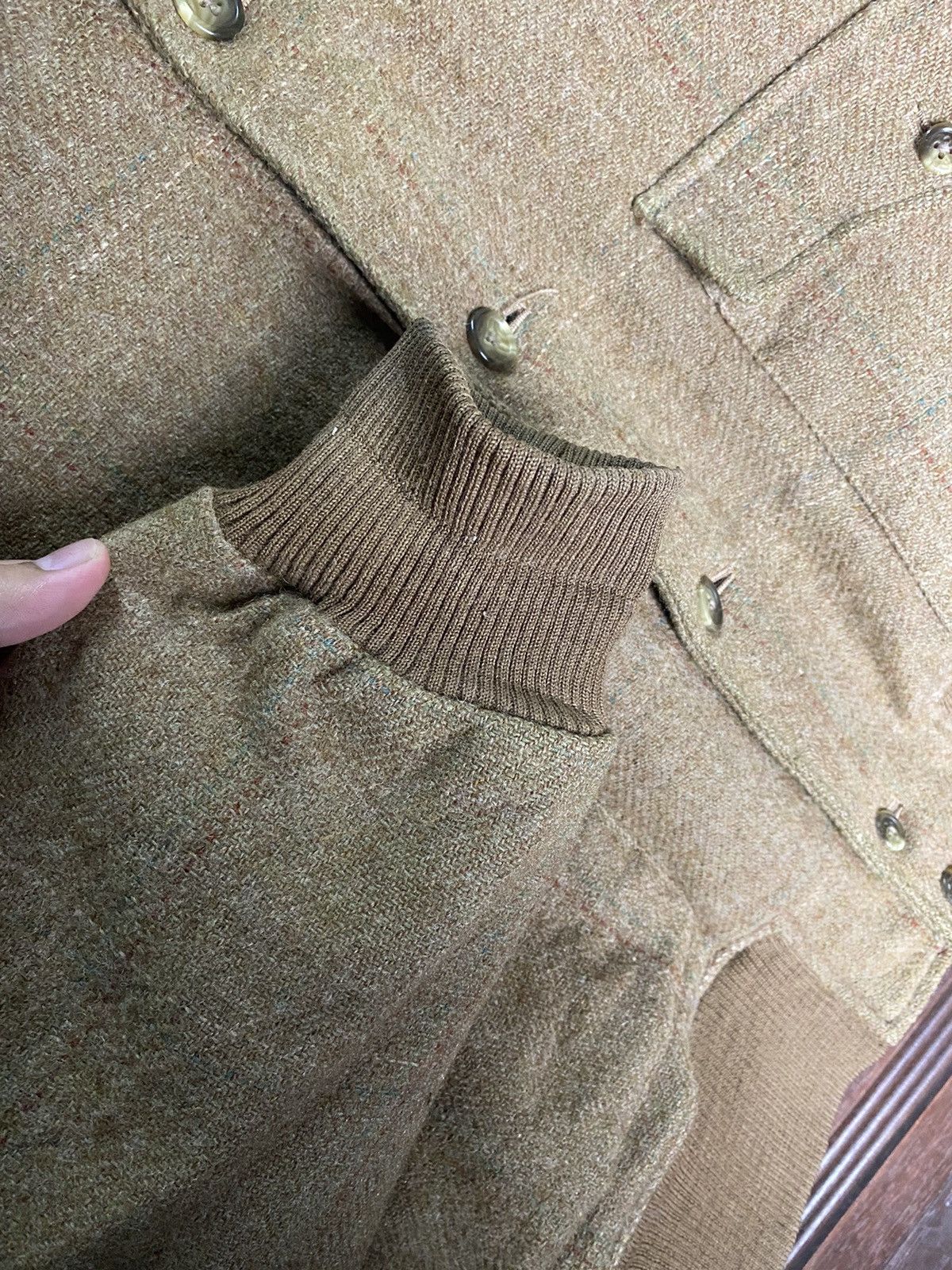 Polo Ralph Lauren Vintage Polo Ralph Lauren Wool Bomber Jacket Size US M / EU 48-50 / 2 - 7 Thumbnail