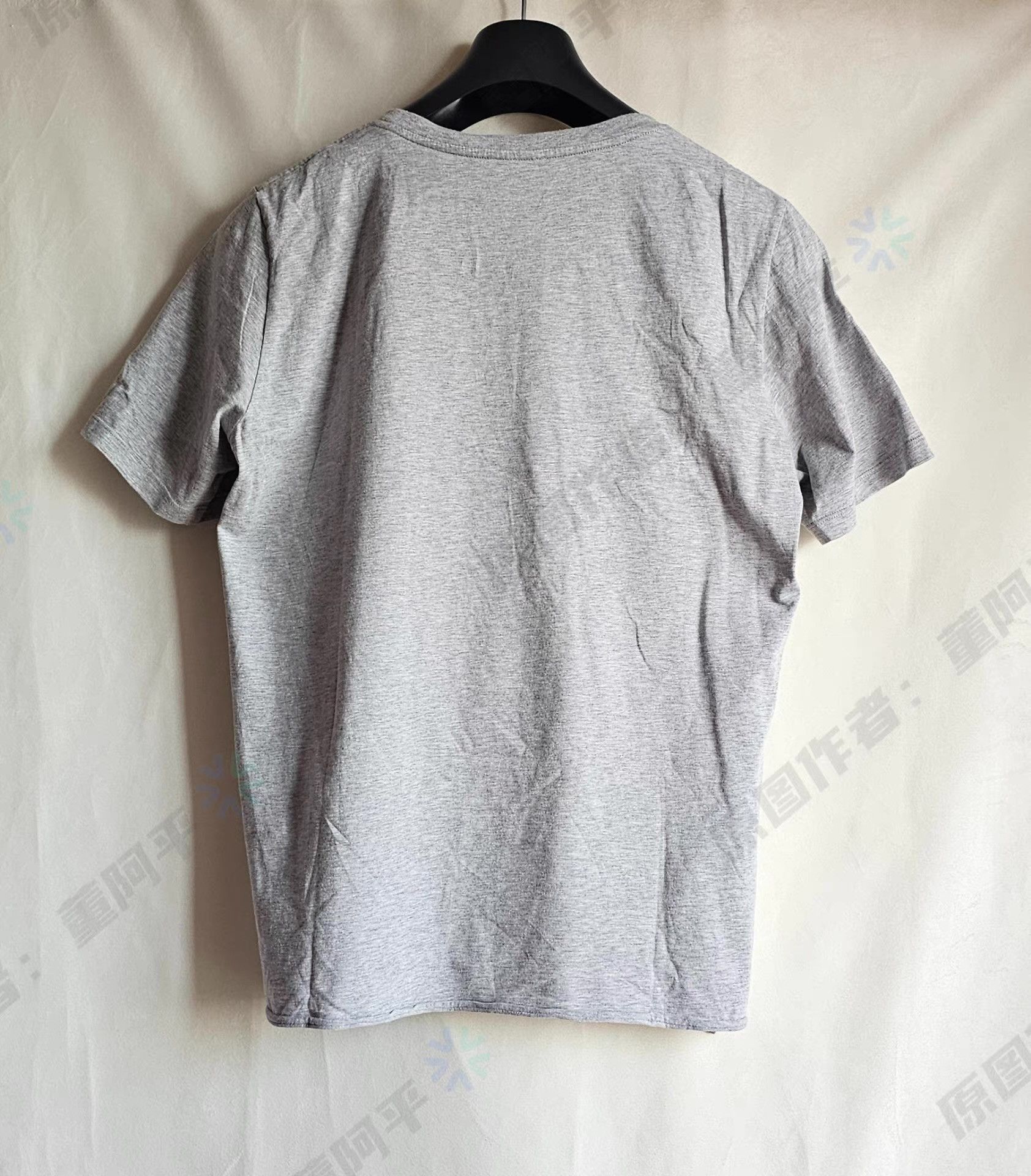 Saint Laurent Paris Saint Laurent SLP grey short-sleeve T-shirt Q4 Size US M / EU 48-50 / 2 - 4 Thumbnail