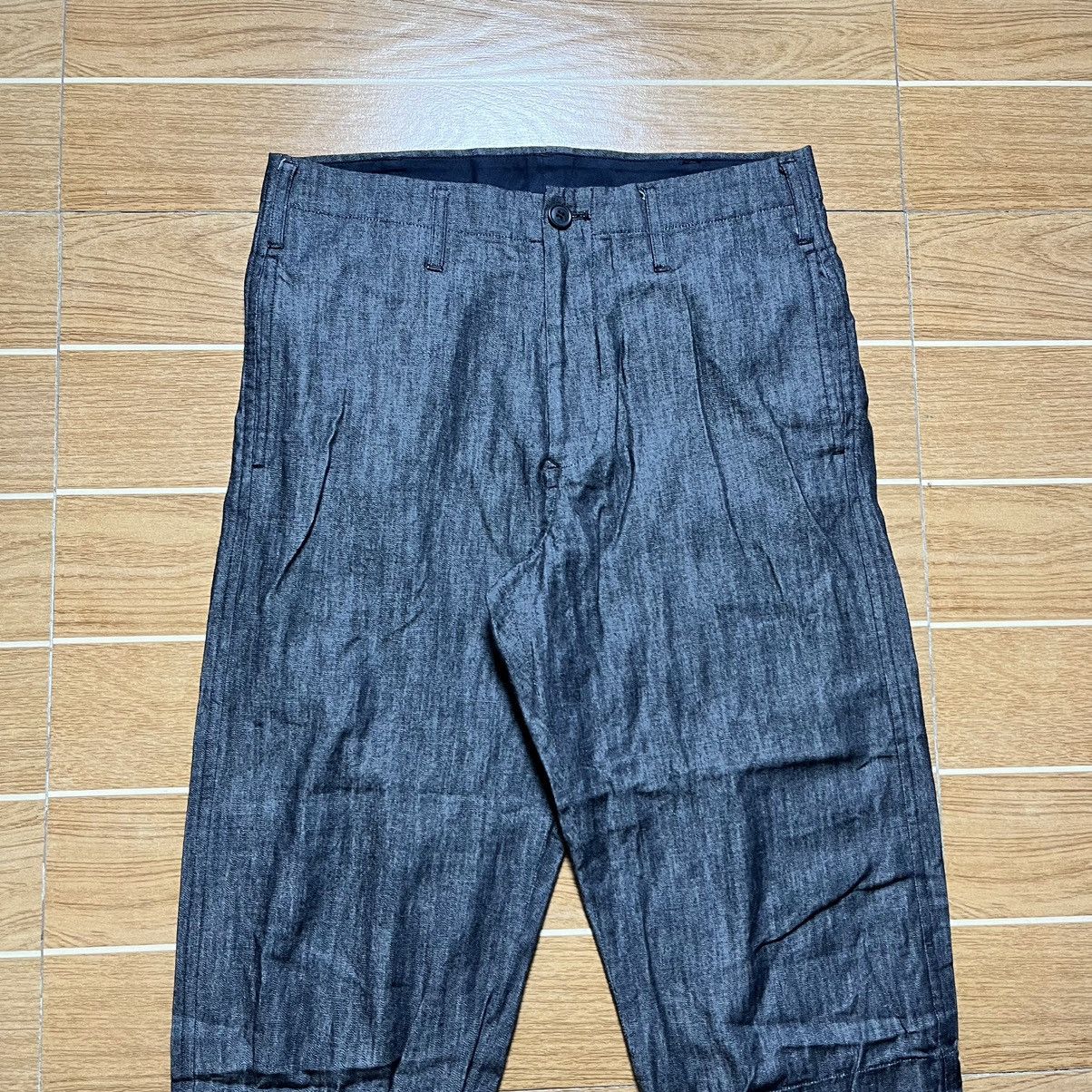 Yohji Yamamoto Yohji Yamamoto x La Vie En Noir Hybrid Ribbed Cuffs Pants Size US 30 / EU 46 - 3 Thumbnail