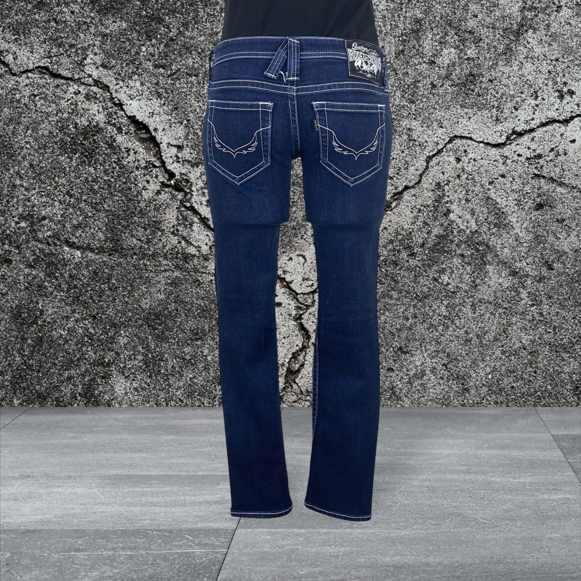 Japanese Brand Low Rise Skinny Jeans Size 26" / US 2 / IT 38 - 1 Thumbnail