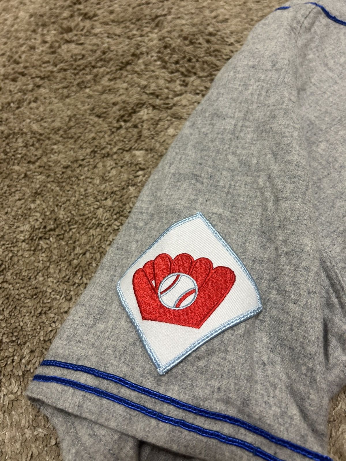 Mitchell & Ness Dodgers/Giants Mitchell & Ness - Cream & Gray XL Size US XL / EU 56 / 4 - 11 Thumbnail
