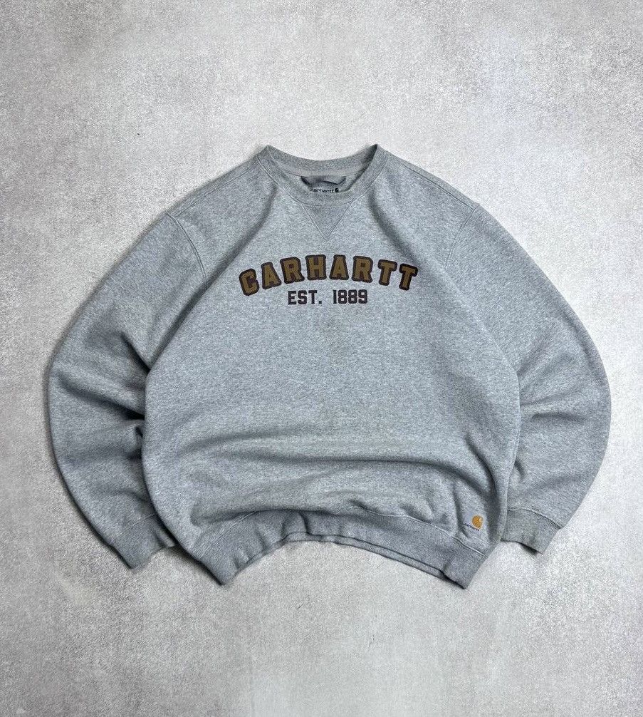 Carhartt Vintage Carhartt Spellout Boxy Sweatshirt Y2K M Size US M / EU 48-50 / 2 - 1 Thumbnail