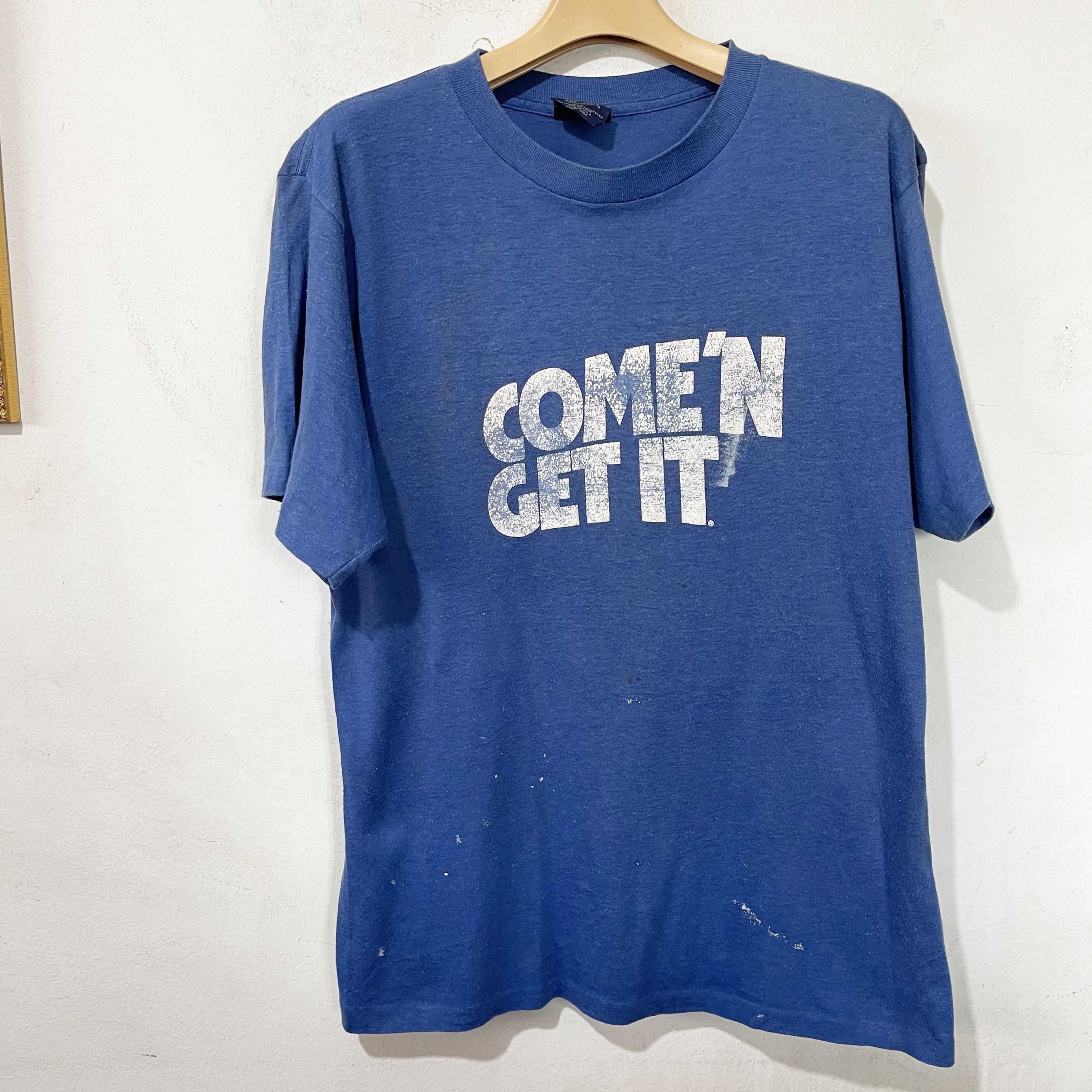Vintage Vintage 80's Come 'N Get It Shirt Size US M / EU 48-50 / 2 - 1 Thumbnail