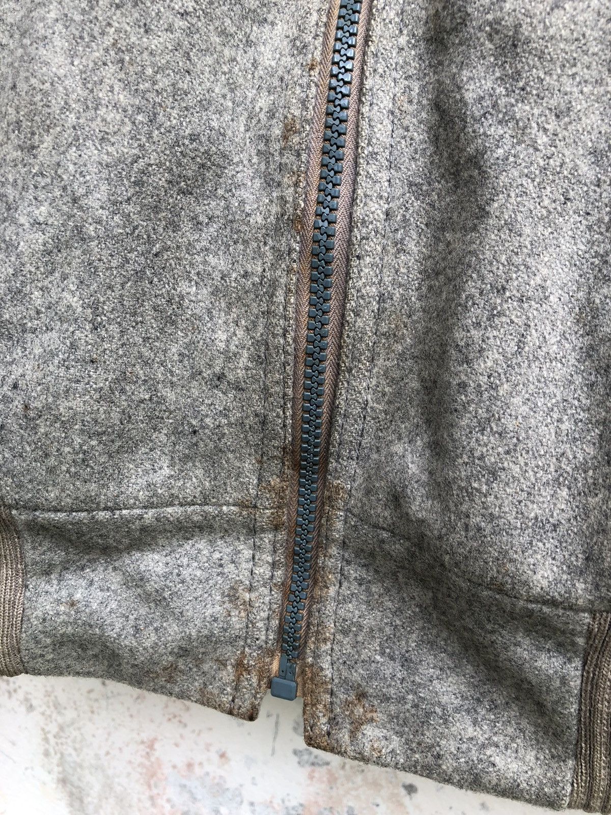 Vintage Vintage 90s Belair Leather Lining Wool Sherpa Lining Jacket Size US M / EU 48-50 / 2 - 11 Thumbnail