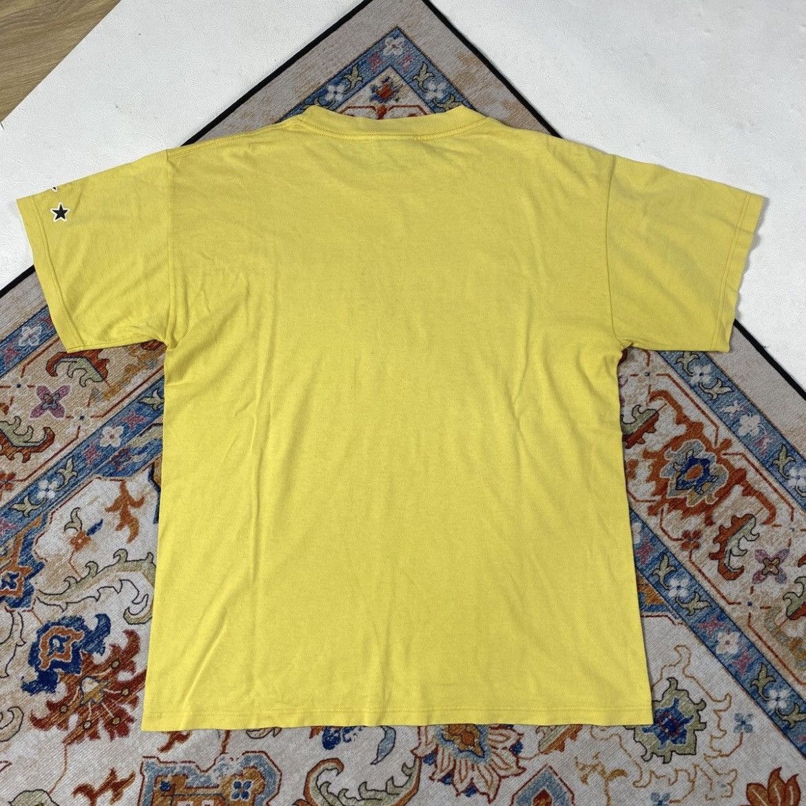 4GSELLER Vintage aero smith yellow tshirt band Size US M / EU 48-50 / 2 - 8 Thumbnail