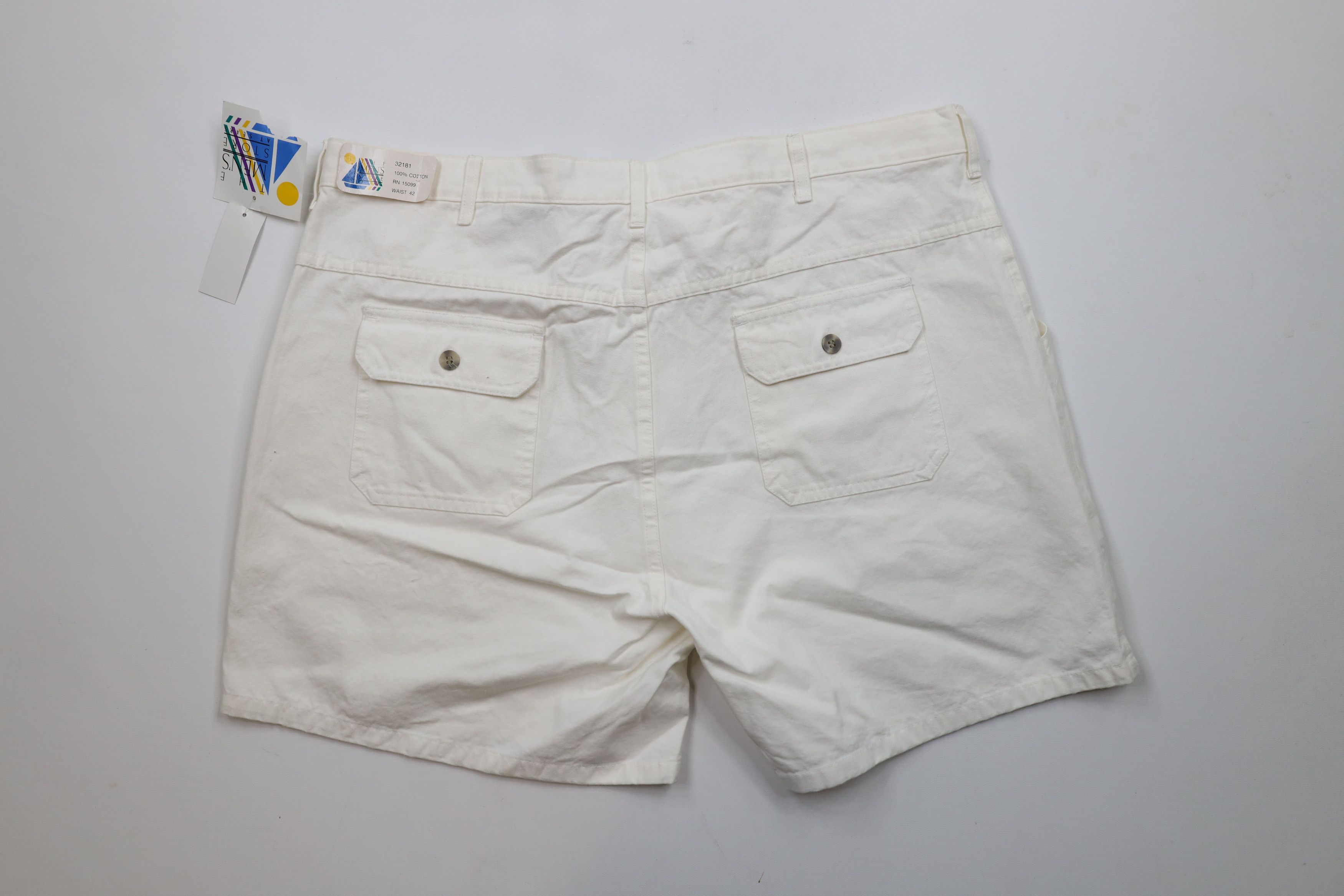 Vintage Deadstock Vintage 90s Streetwear Front Pocket Cargo Shorts Size US 42 / EU 58 - 8 Thumbnail